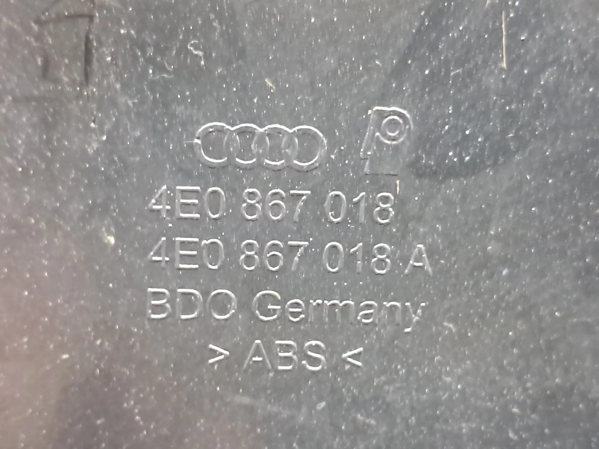 Revestimiento interior de puerta delantero derecho AUDI A8 (4E_) Imagem-12