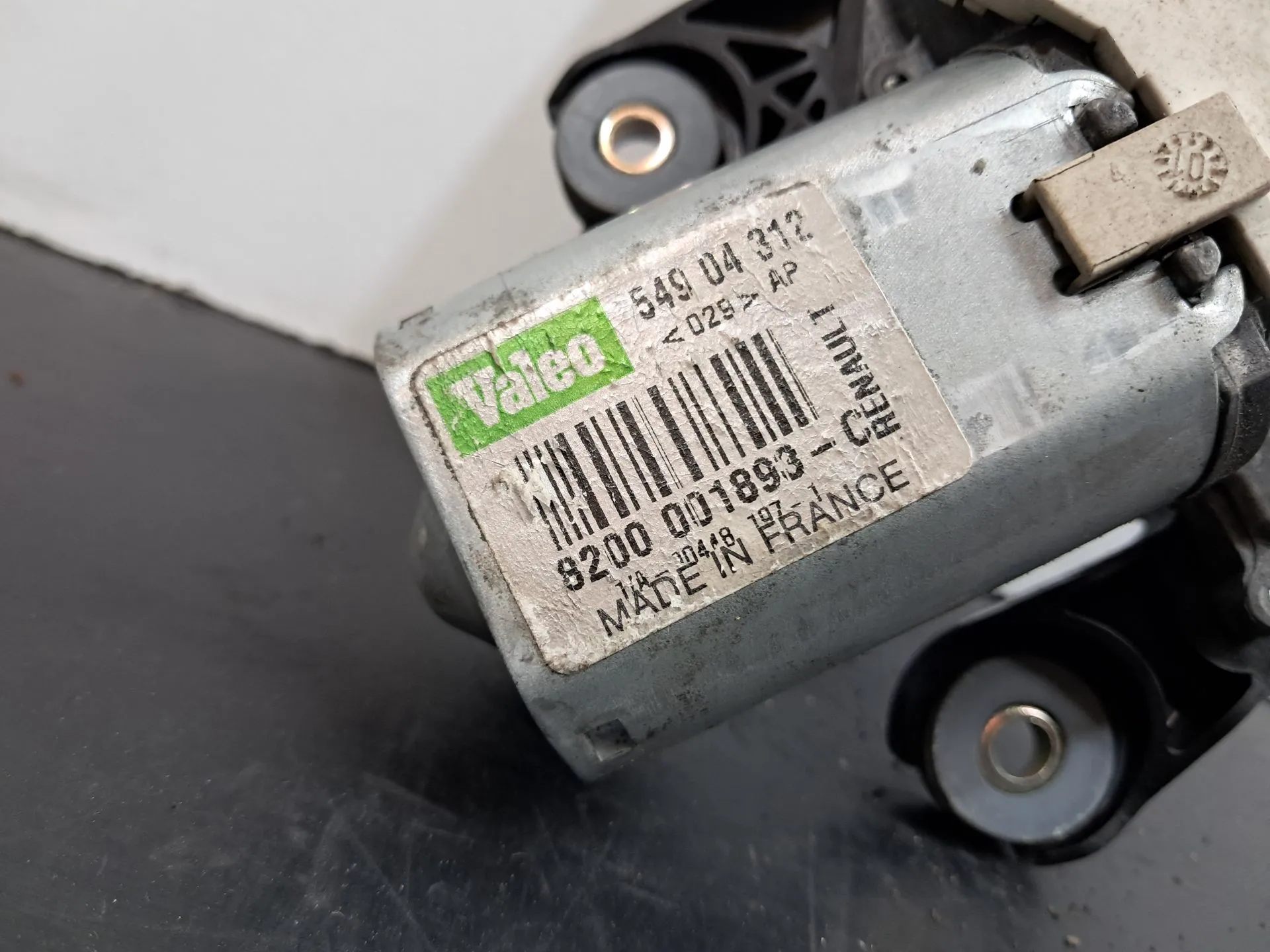 Moteur Essuie-glace Arrière Renault Laguna 2 Phase 2 Break - Réf 8200001893 - Occasion