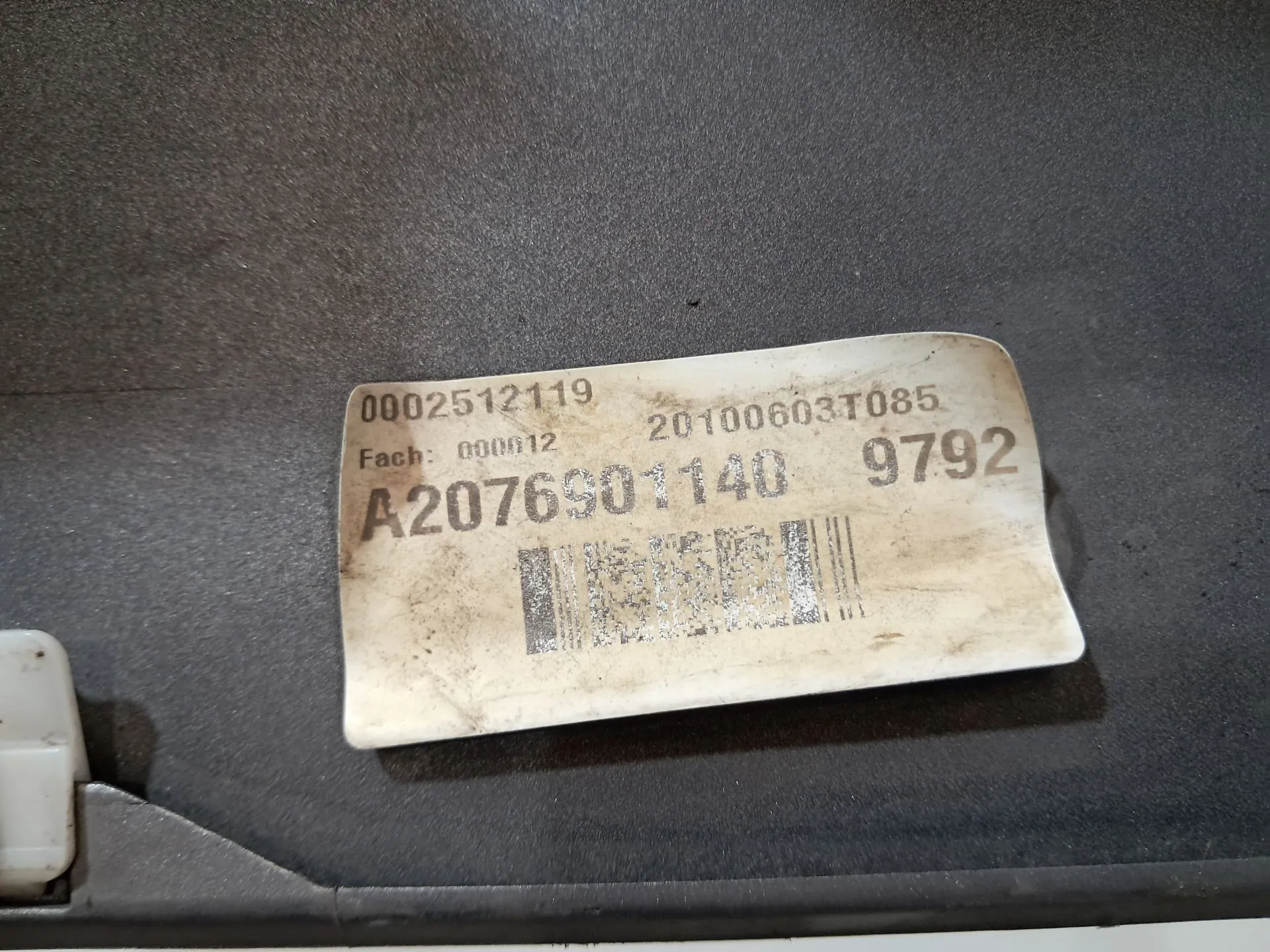 Left side sill MERCEDES-BENZ Classe E Cabriolet (A207) Imagem-11