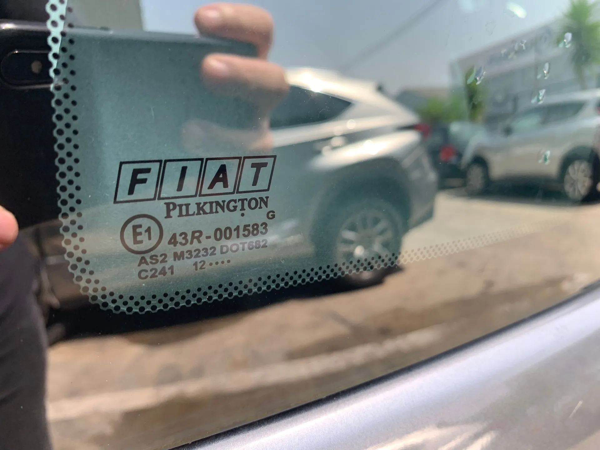 Vitre de custode arrière Droite FIAT Panda (169_) Imagem-2