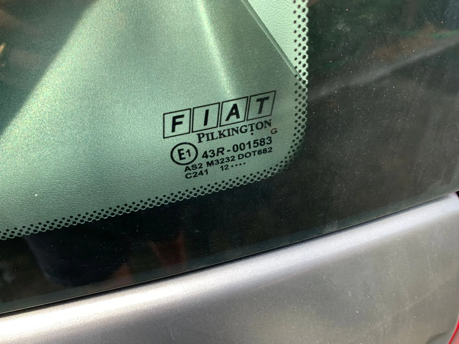 Vitre de custode arrière gauche FIAT Panda (169_) Imagem-1