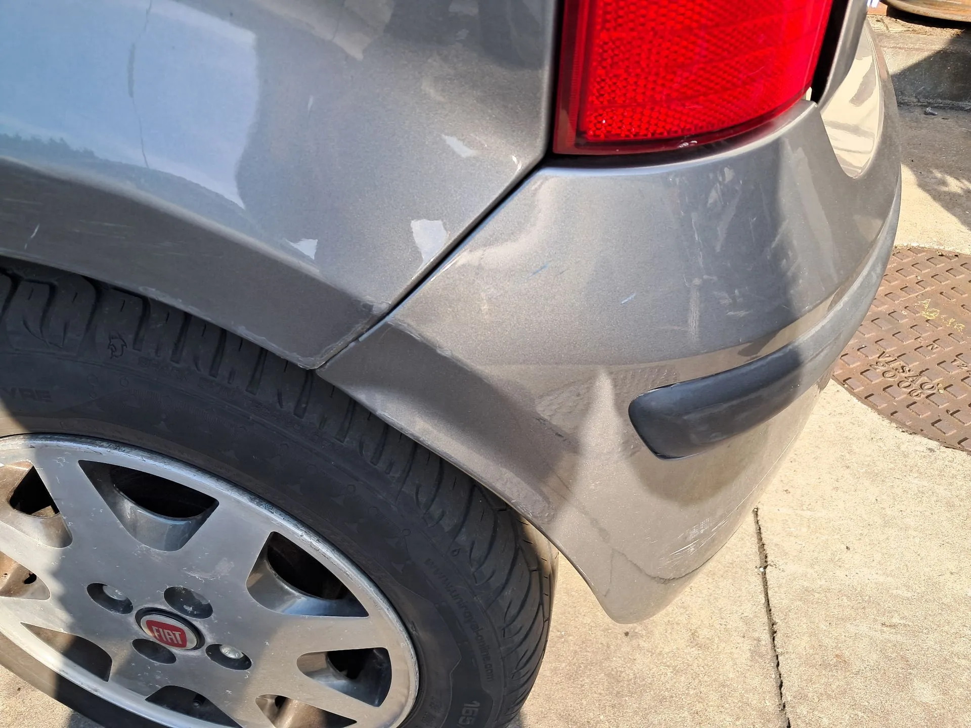 Pare-chocs arrière FIAT Panda (169_) Imagem-3