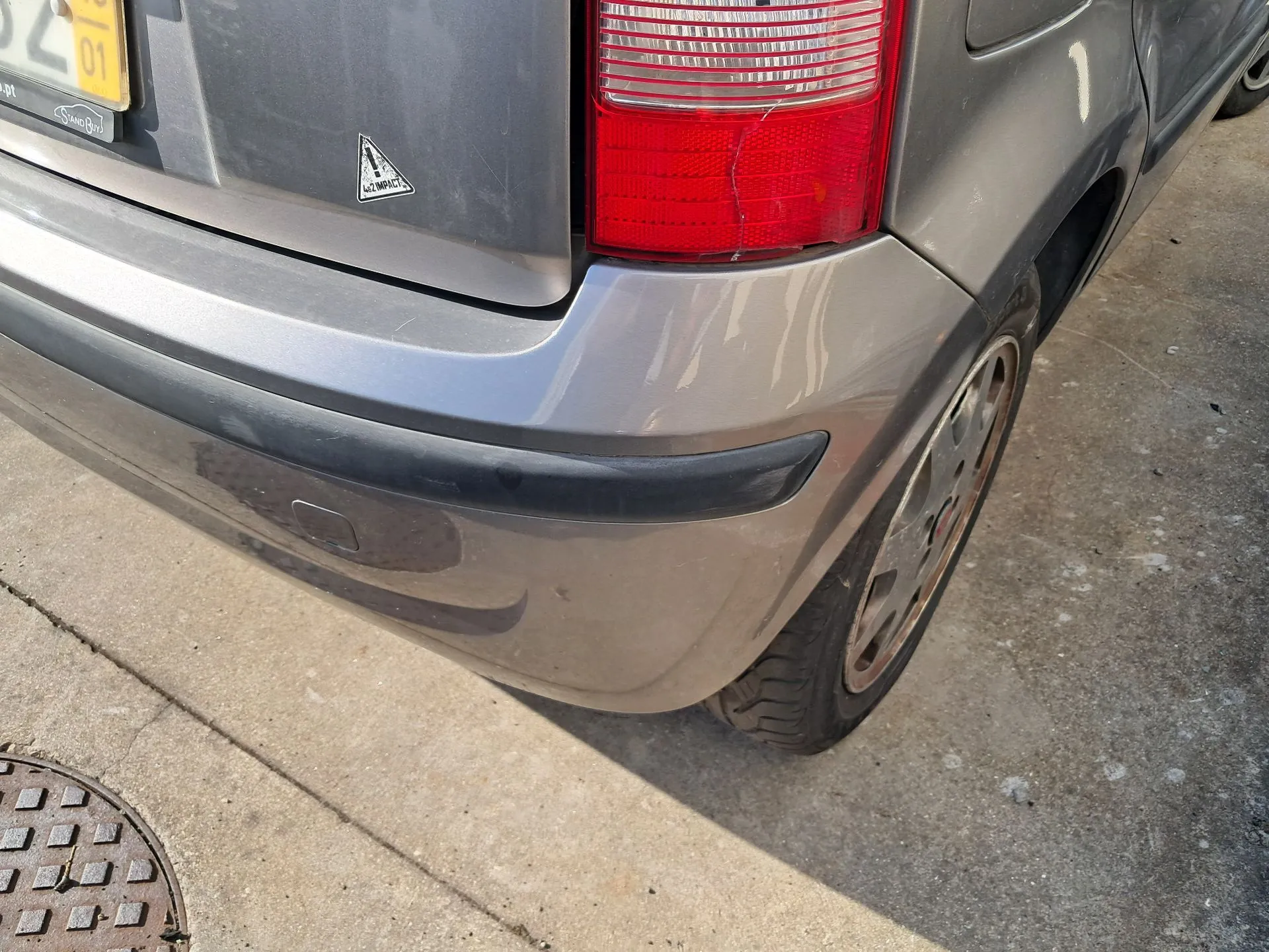 Pare-chocs arrière FIAT Panda (169_) Imagem-2