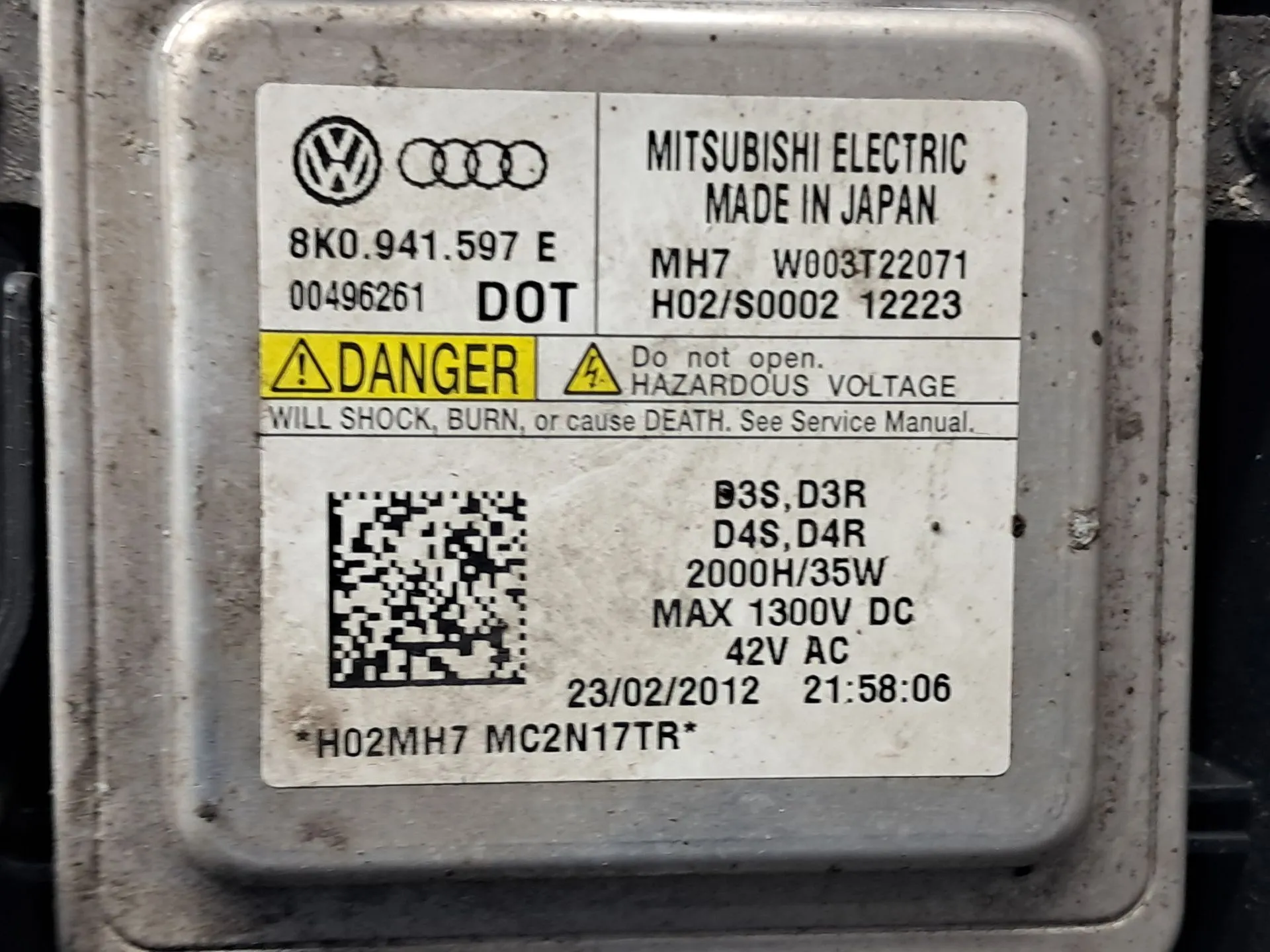 Faro anteriore sinistro AUDI A1 Sportback (8XA, 8XF) Imagem-16