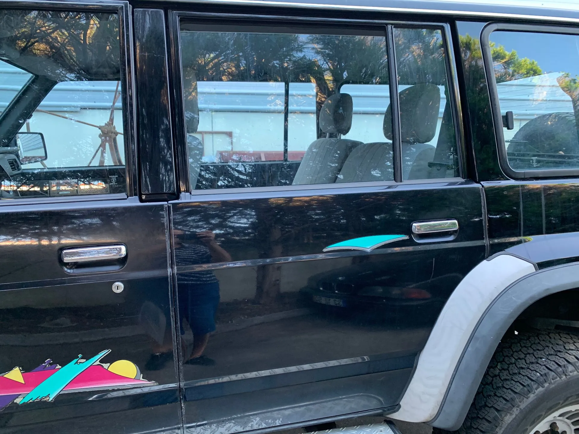 Porta trás esquerda NISSAN Patrol GR IV (Y60)