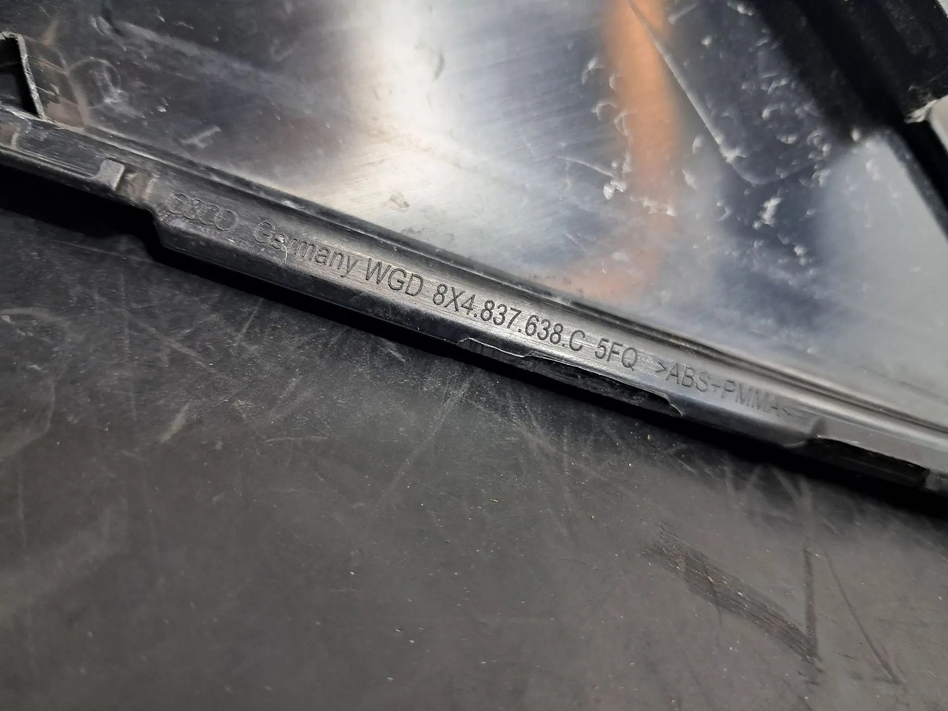 Moulure de porte avant Droite AUDI A1 Sportback (8XA, 8XF) Imagem-2