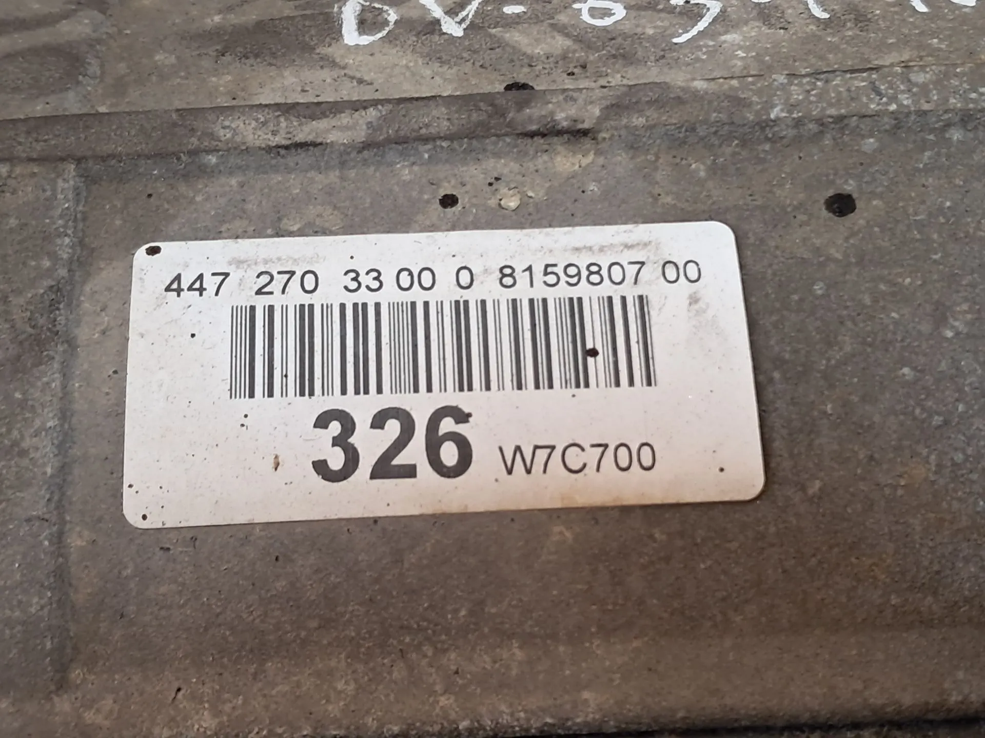 Caixa de velocidades automática MERCEDES-BENZ Vito (W447) Imagem-9