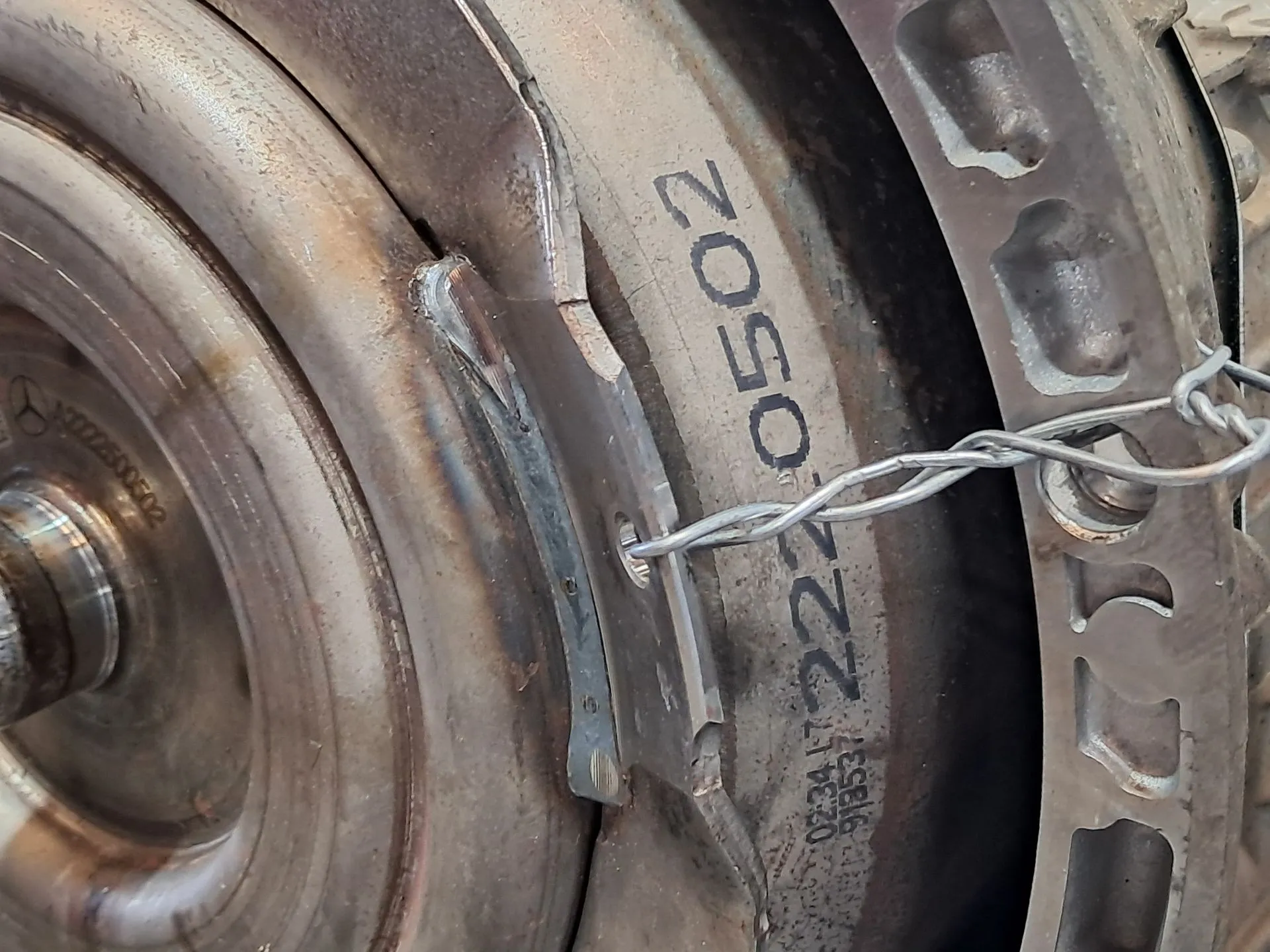 Caixa de velocidades automática MERCEDES-BENZ Vito (W447) Imagem-12