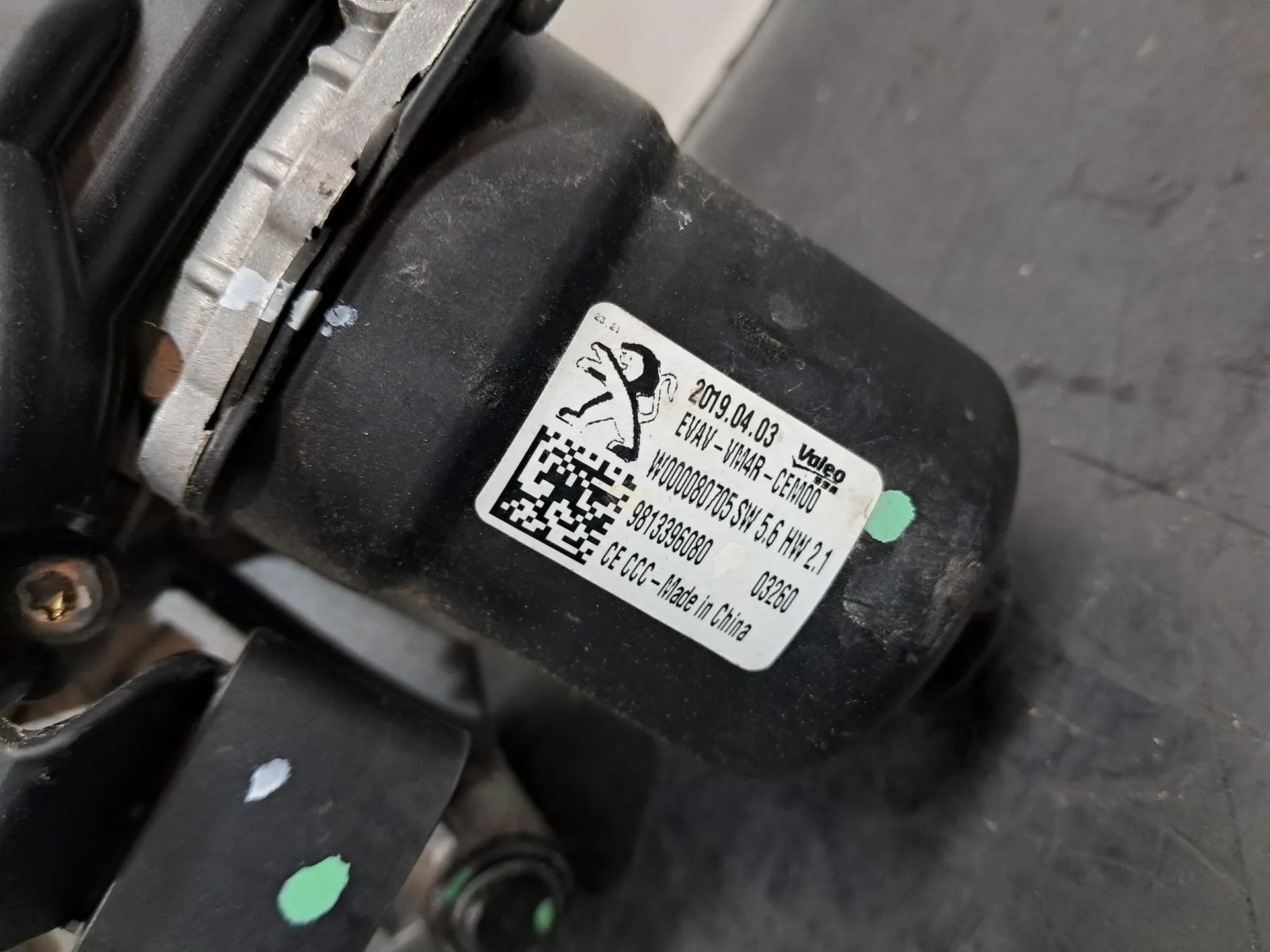 Motor limpa vidros frente PEUGEOT 508 II Imagem-4