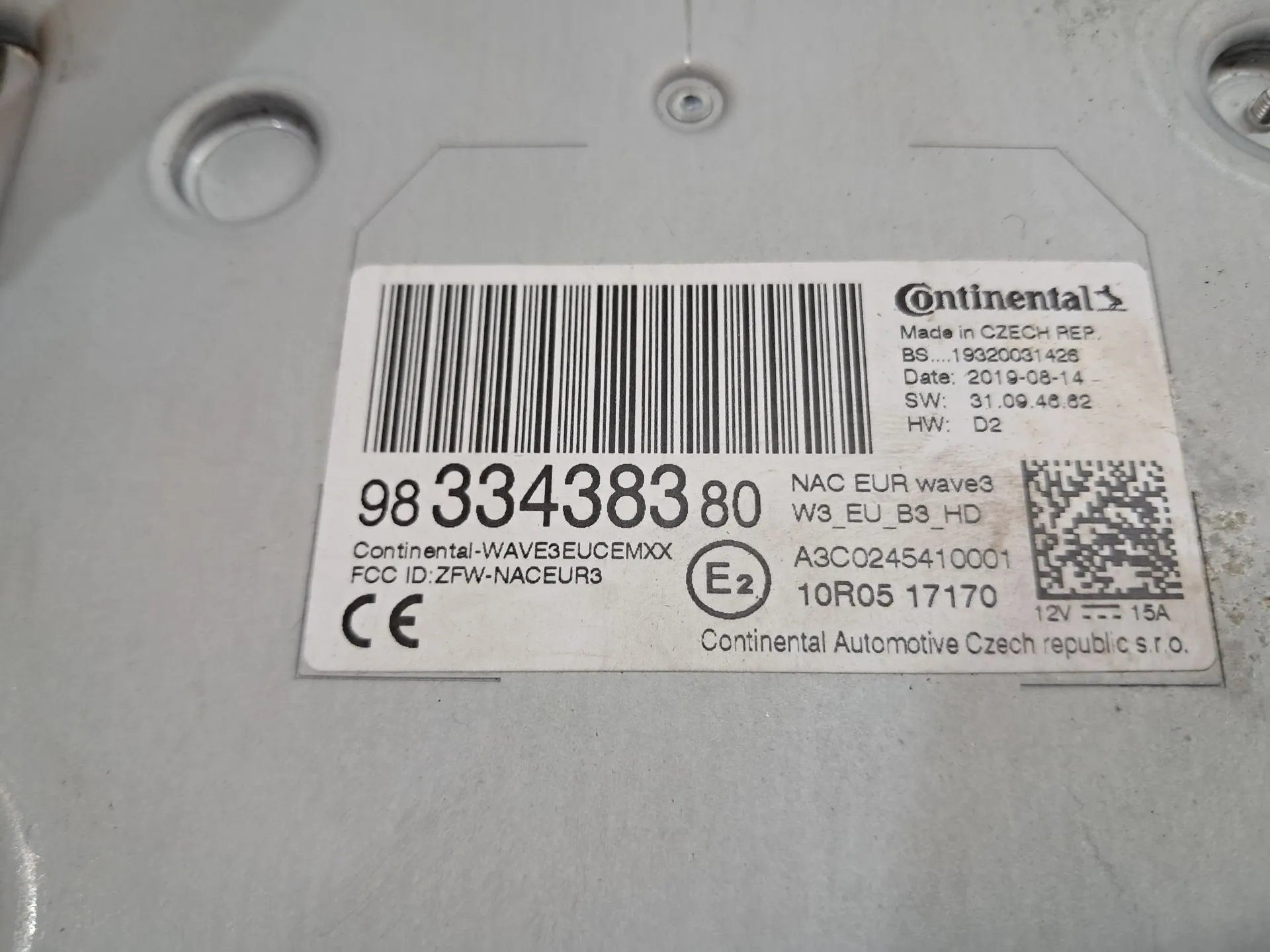 Rádio / auto-rádio PEUGEOT 508 II Imagem-3