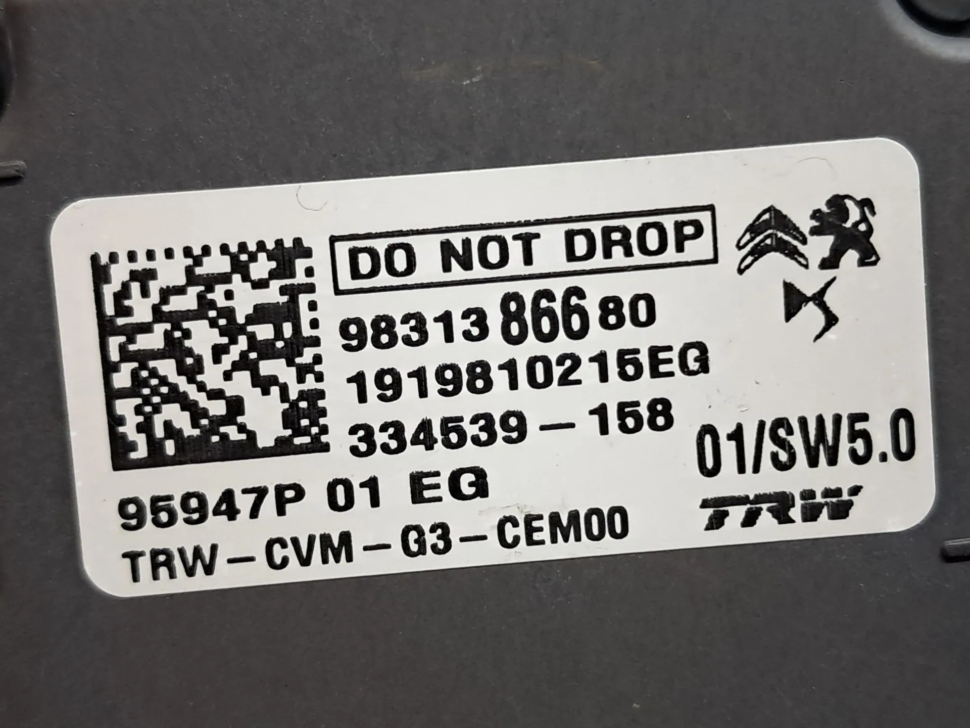 Câmera frontal PEUGEOT 508 II Imagem-3