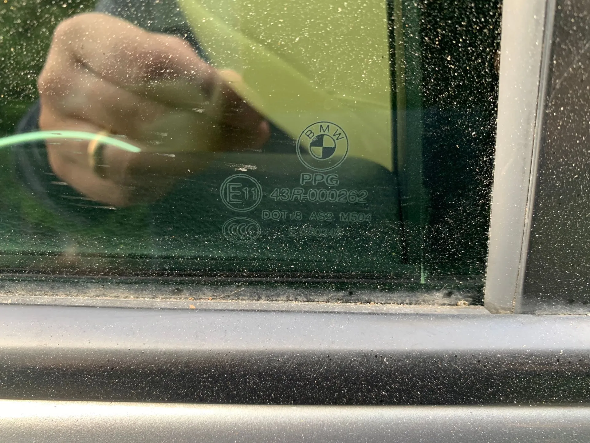 Vitre porte arrière Droite BMW X6 (E71, E72)