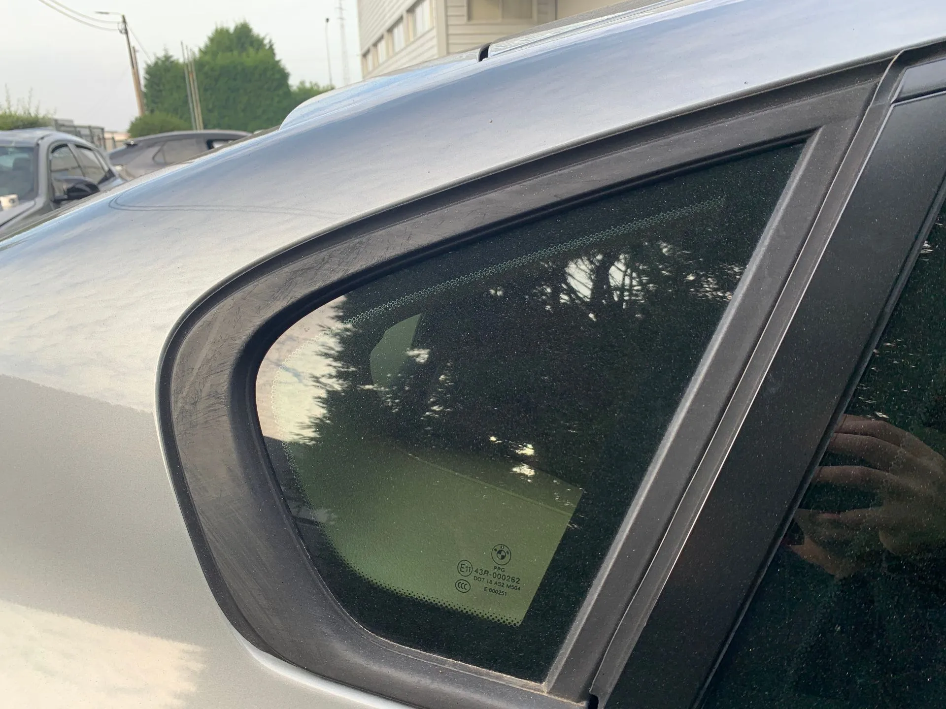 Vitre de custode arrière Droite BMW X6 (E71, E72)