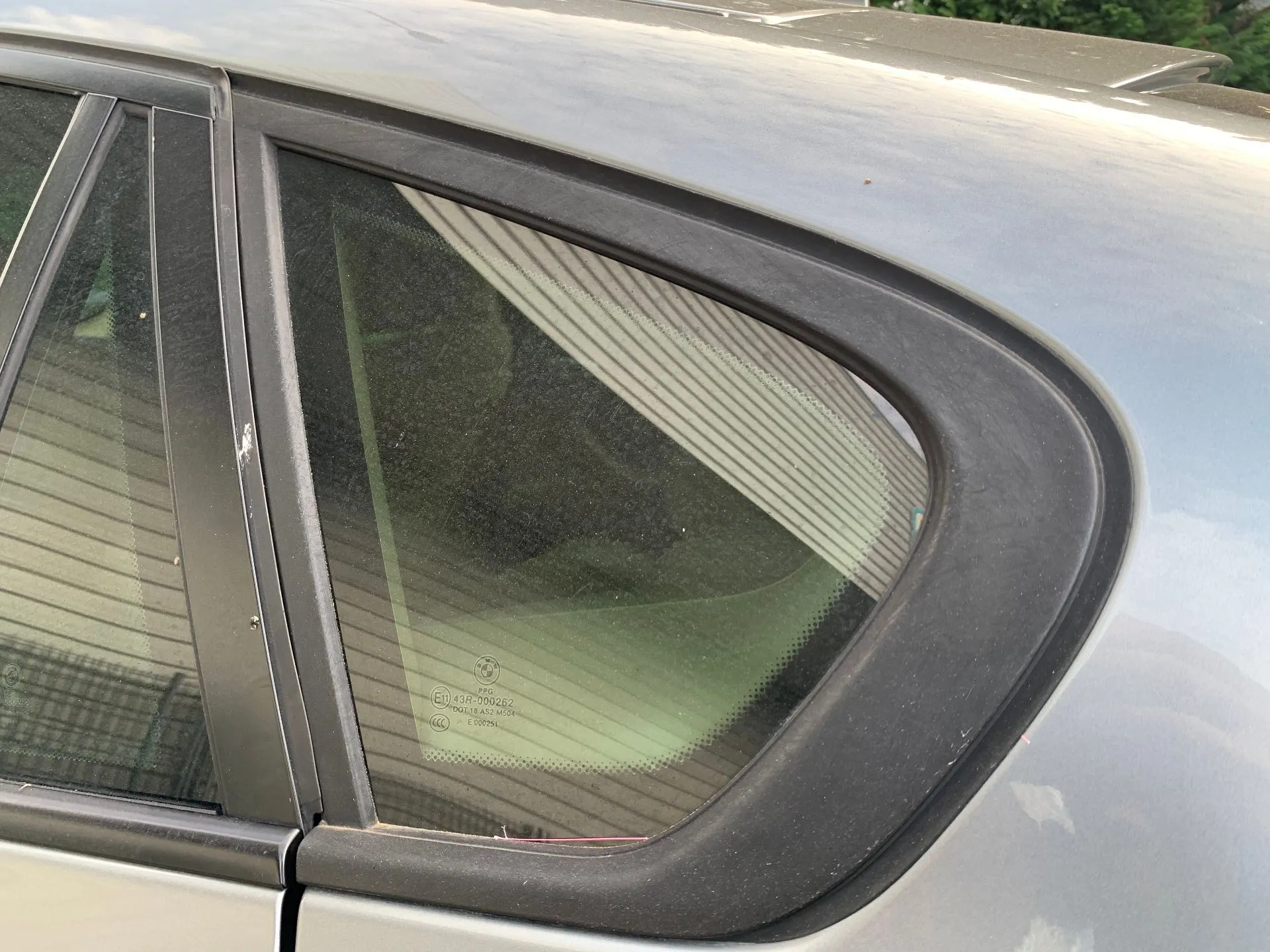 Vitre de custode arrière gauche BMW X6 (E71, E72)