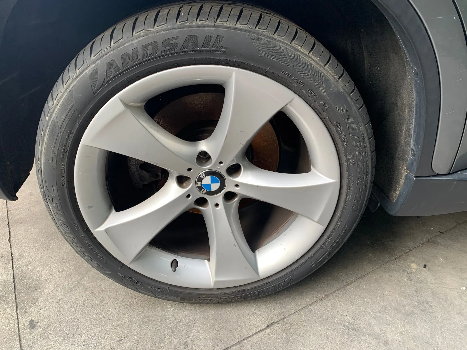 Ensemble de jantes BMW X6 (E71, E72) Imagem-3