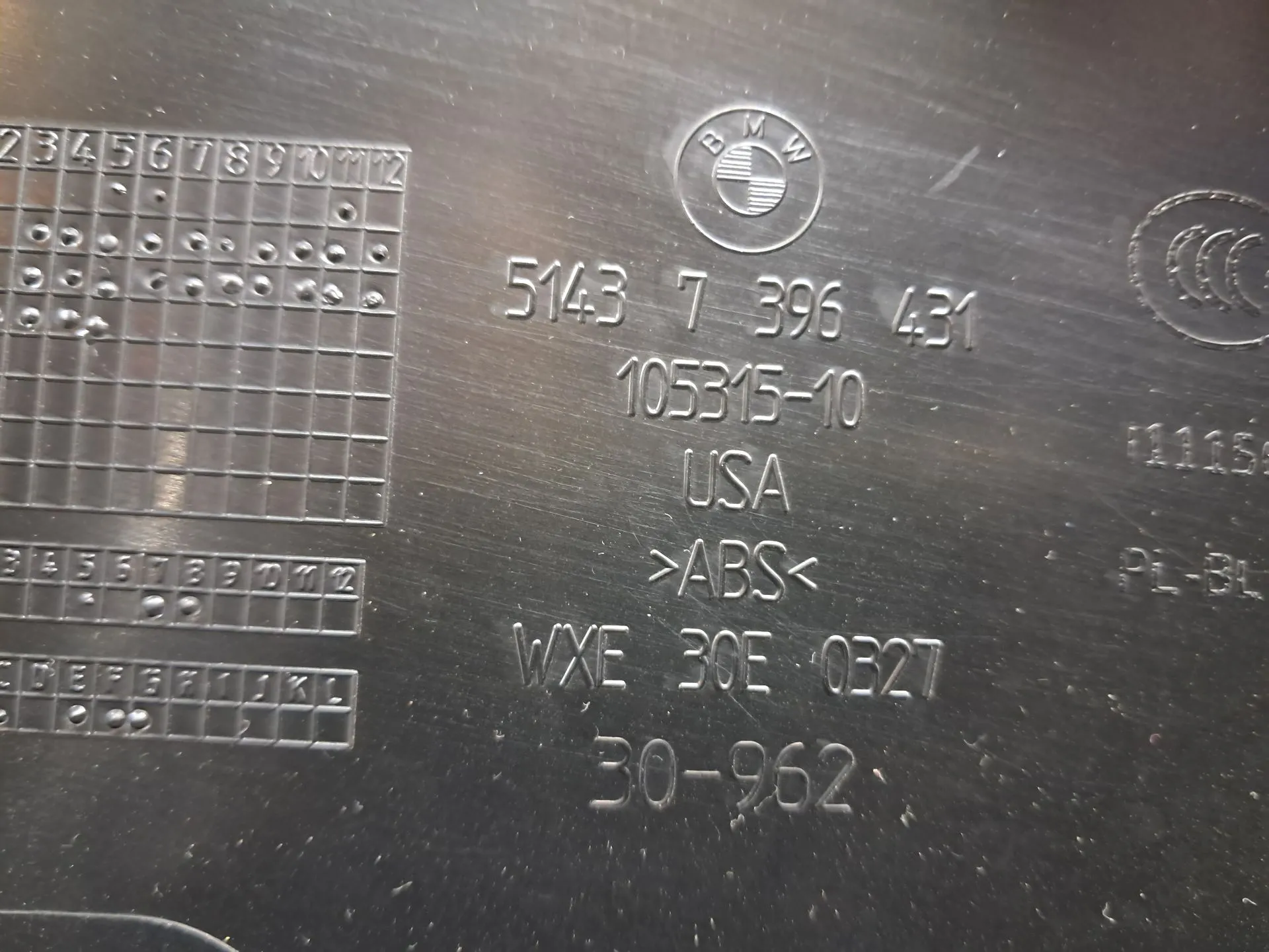 Garnitures montant B gauche BMW X4 (G02, F98) Imagem-8