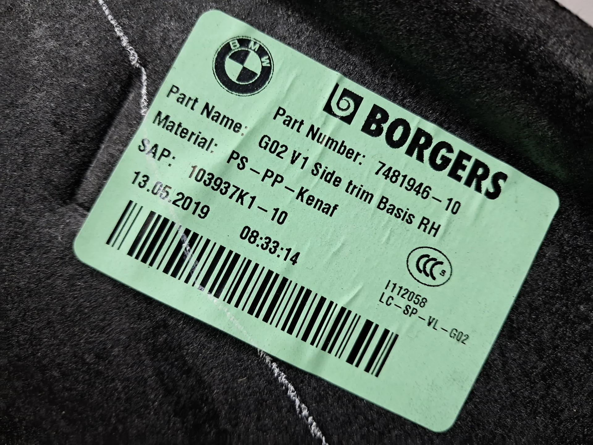 Couvercle / couverture générale BMW X4 (G02, F98) Imagem-2