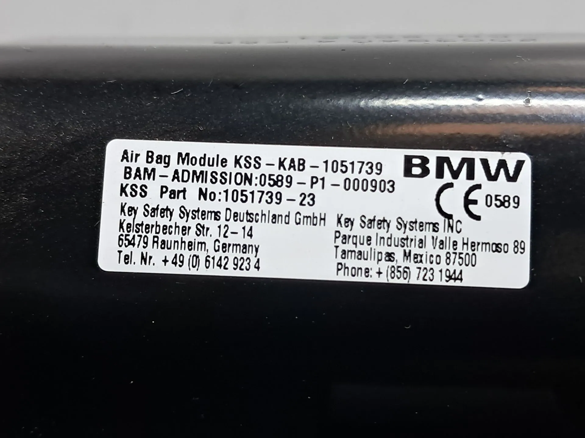 Airbag Genou BMW X4 (G02, F98) Imagem-3