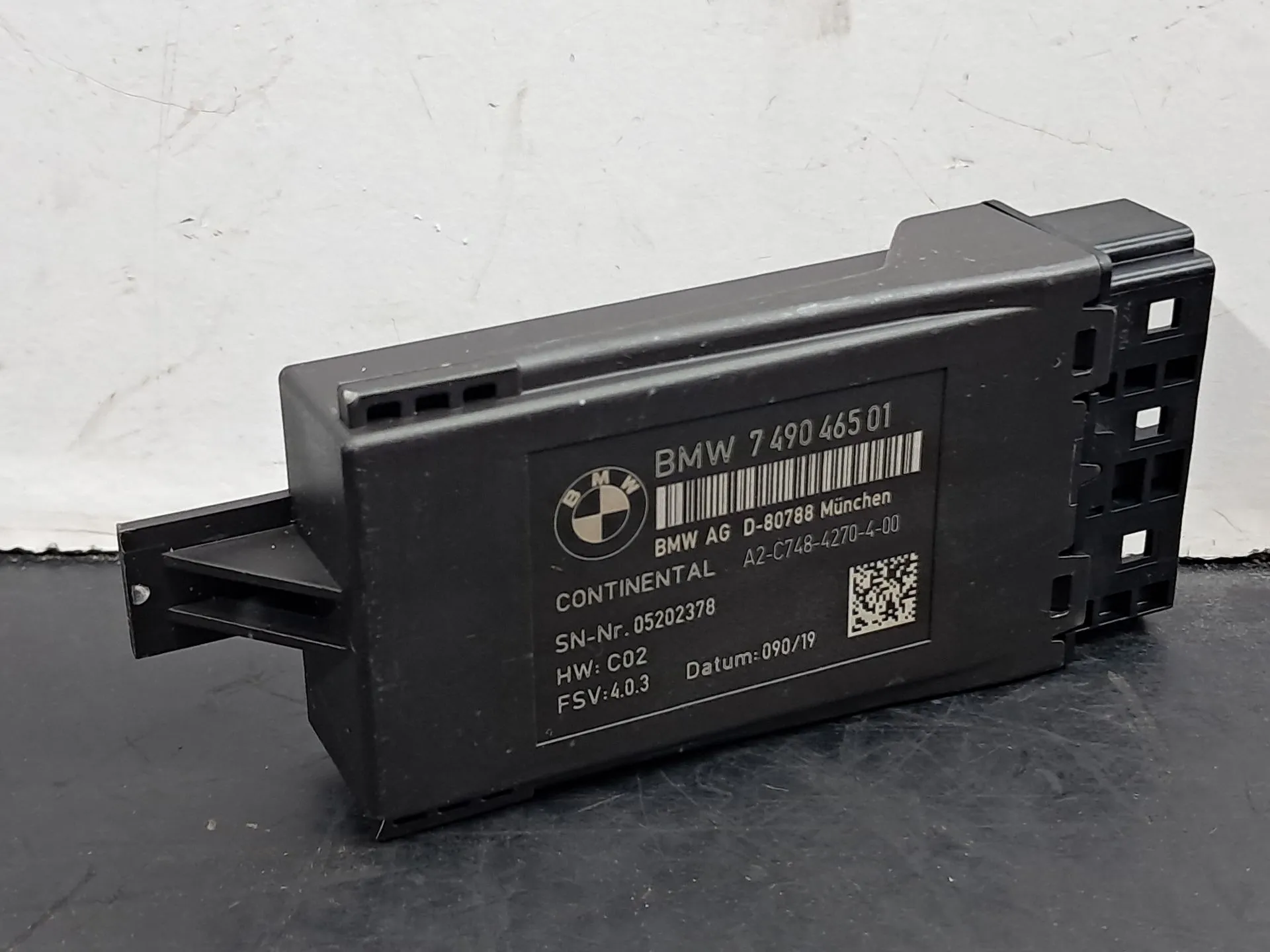 Module commande de siège BMW X4 (G02, F98)
