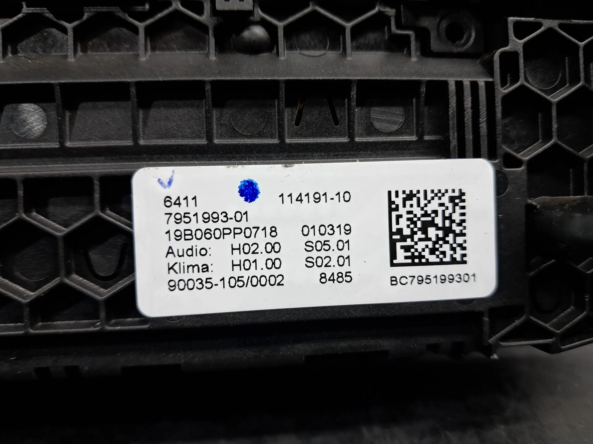 Commande chauffage BMW X4 (G02, F98) Imagem-10