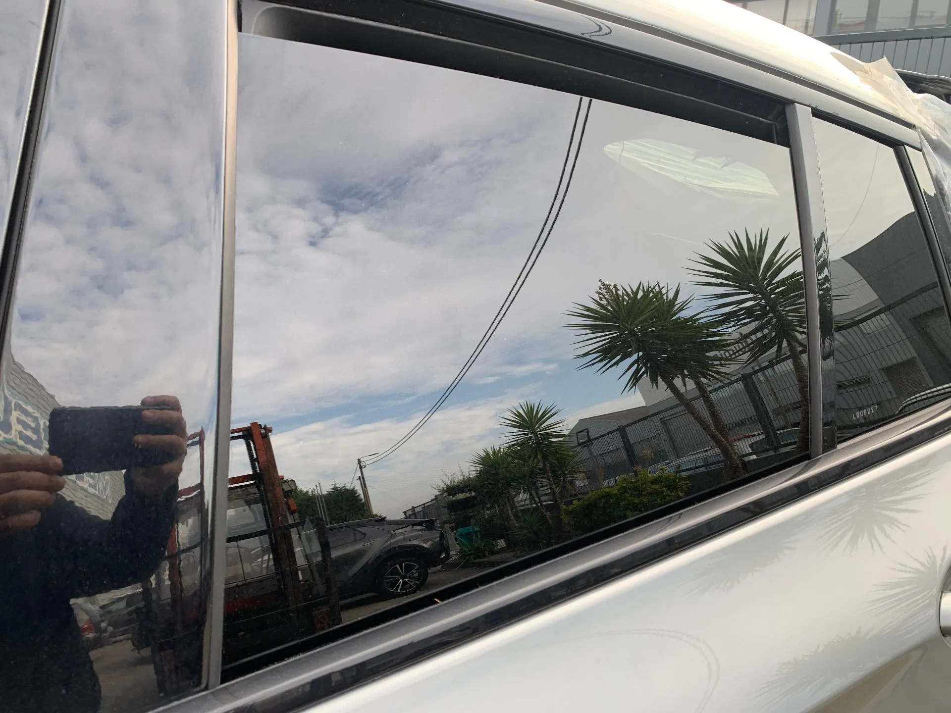 Vitre porte arrière gauche BMW X4 (G02, F98)