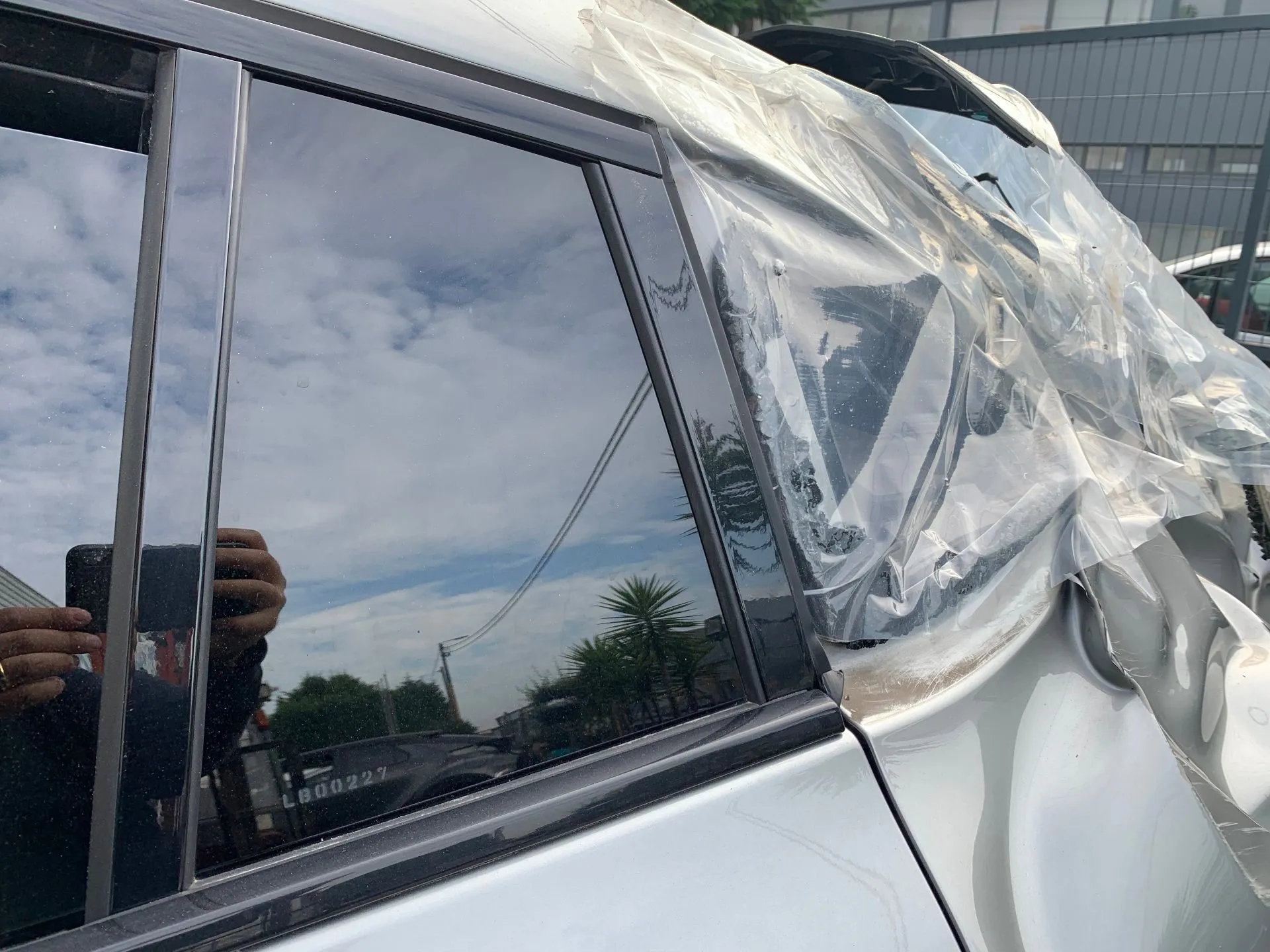 Vitre triangulaire arrière gauche BMW X4 (G02, F98)