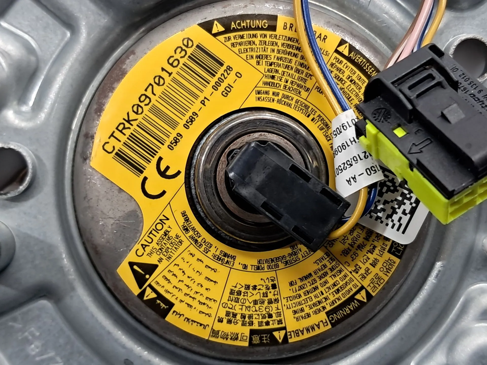 Airbag du Volant BMW X4 (G02, F98) Imagem-4