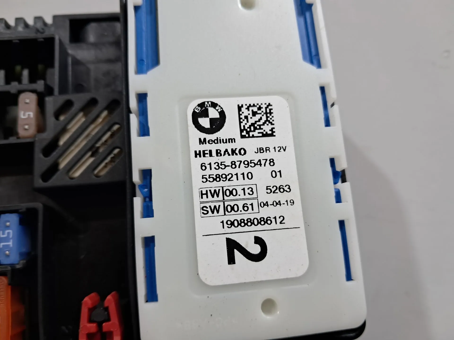 Boîte de fusibles / SAM / BSI BMW X4 (G02, F98) Imagem-2