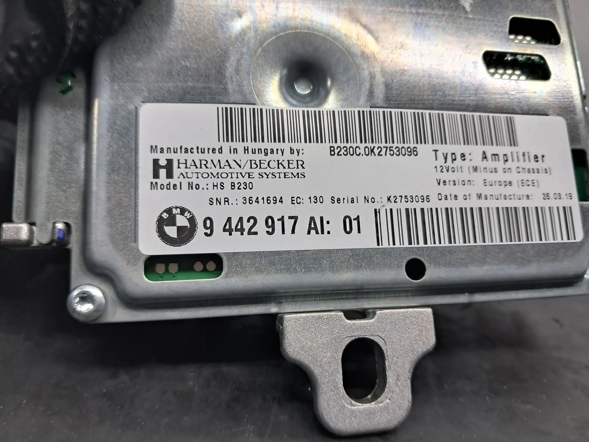 Amplificateur Haut-Parleurs BMW X4 (G02, F98) Imagem-2