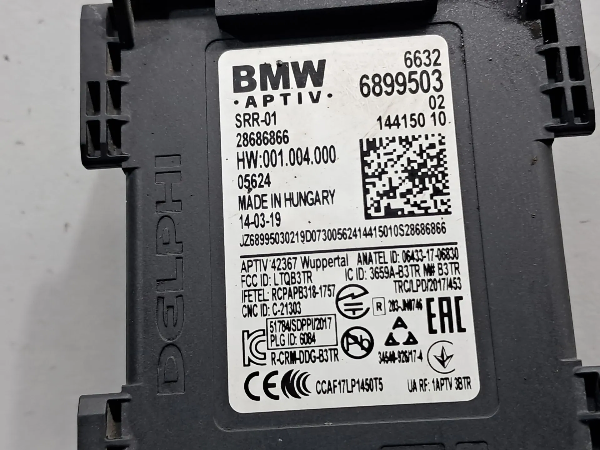 Capteur radar BMW X4 (G02, F98) Imagem-1