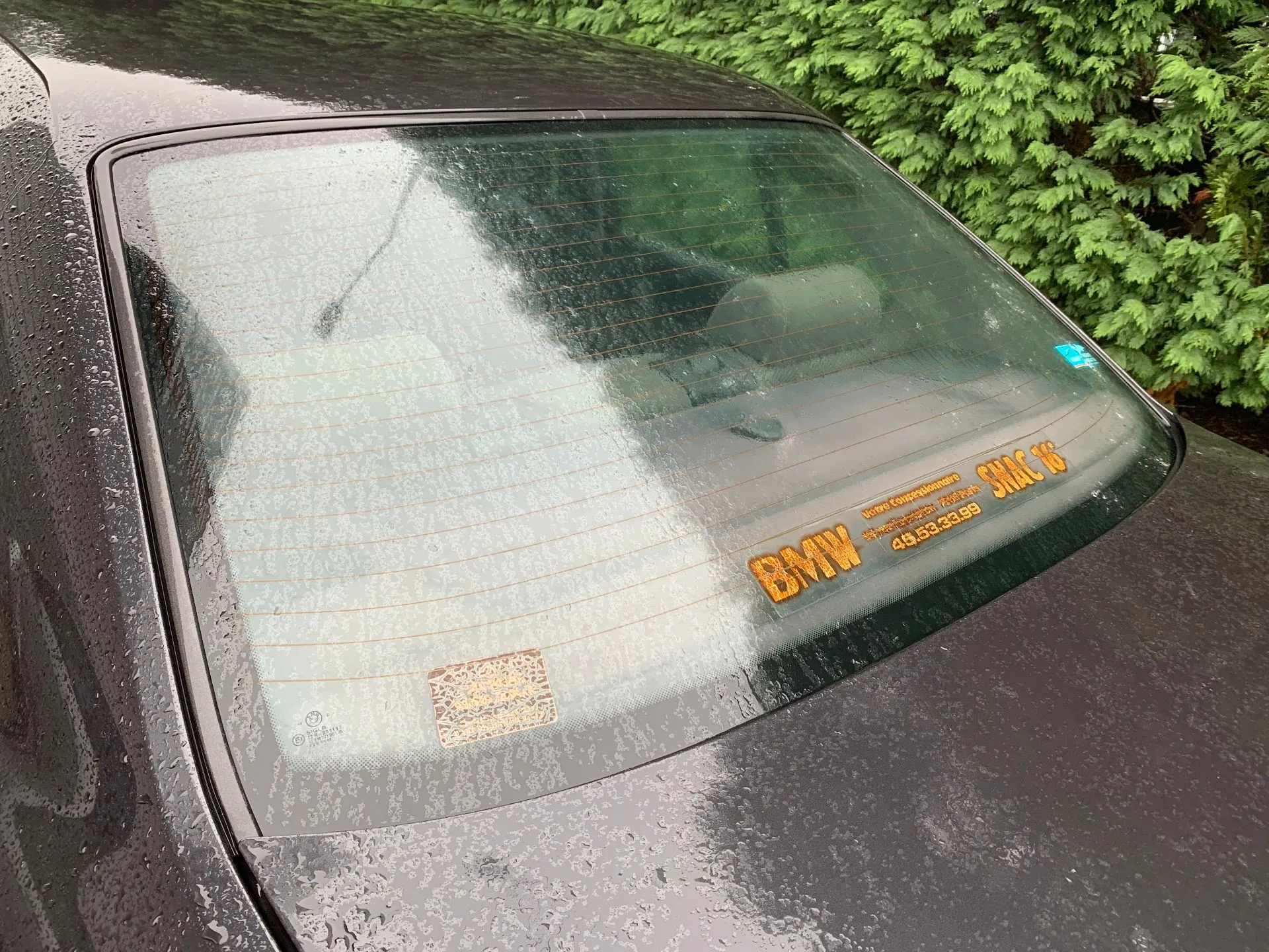 Vitre arrière BMW 5 (E34)