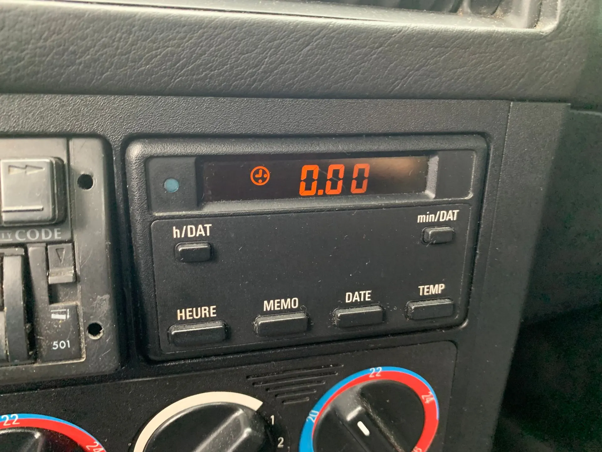 Écran de Navigation BMW 5 (E34)