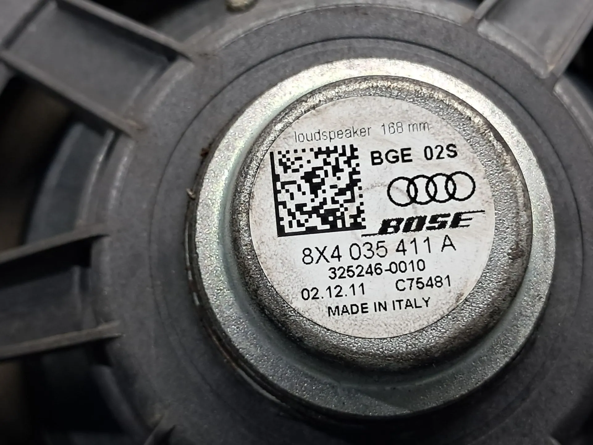 Columna de sonido AUDI A1 Sportback (8XA, 8XF) Imagem-4