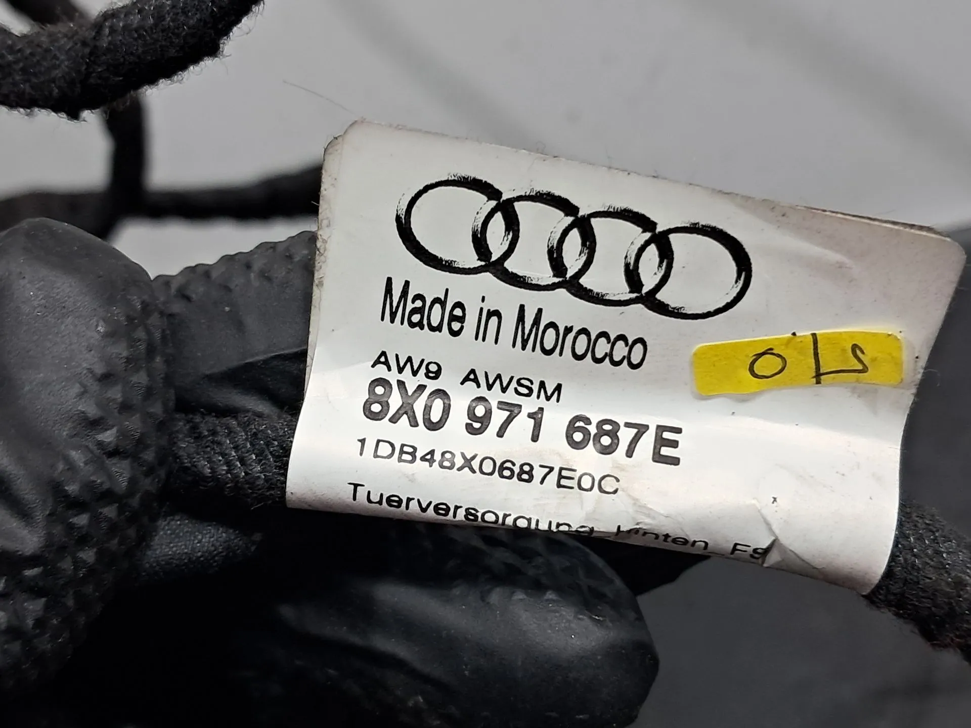 Instalación eléctrica interior / cableado interior AUDI A1 Sportback (8XA, 8XF) Imagem-3