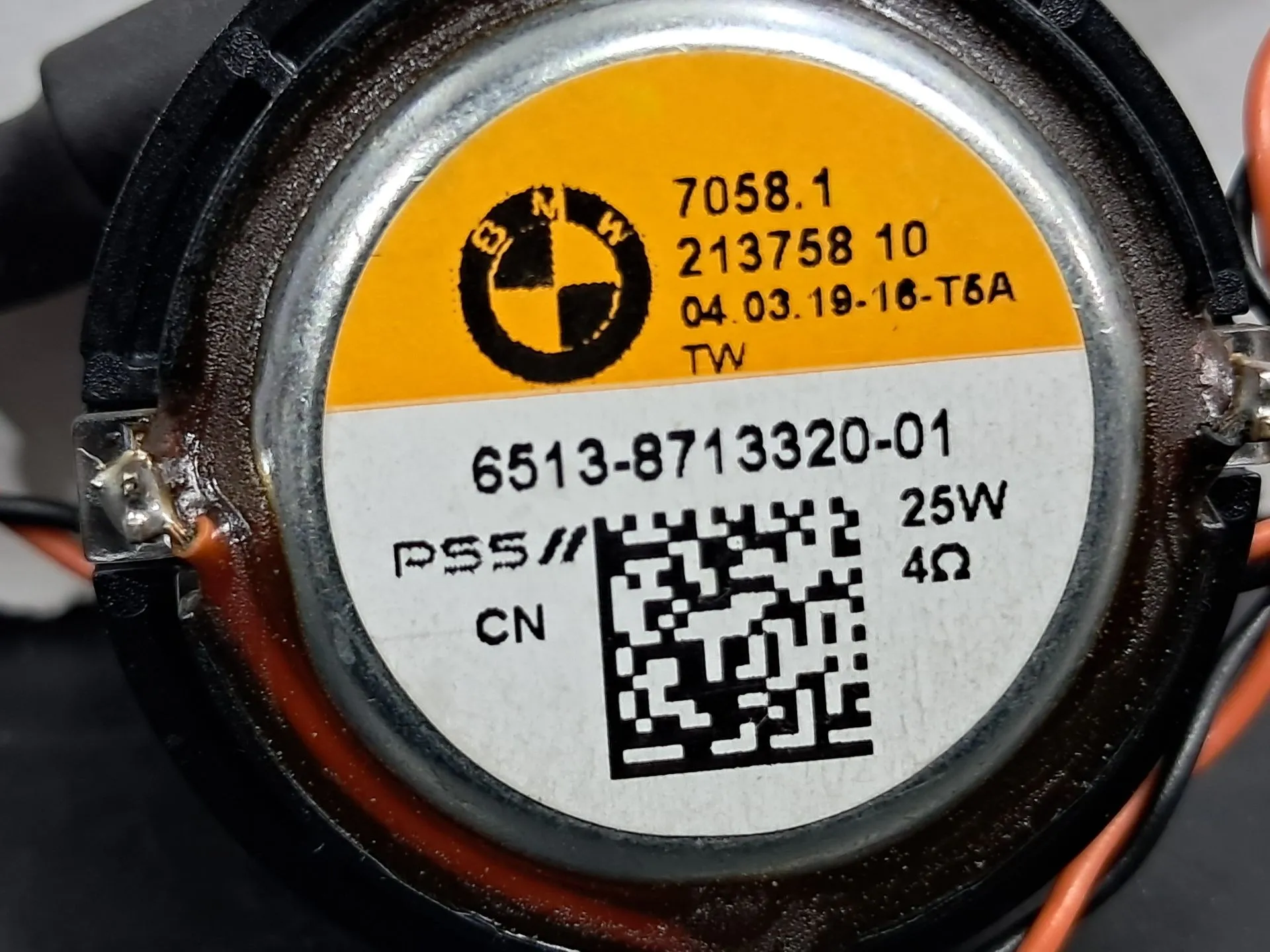 Colonne de son BMW X4 (G02, F98) Imagem-2