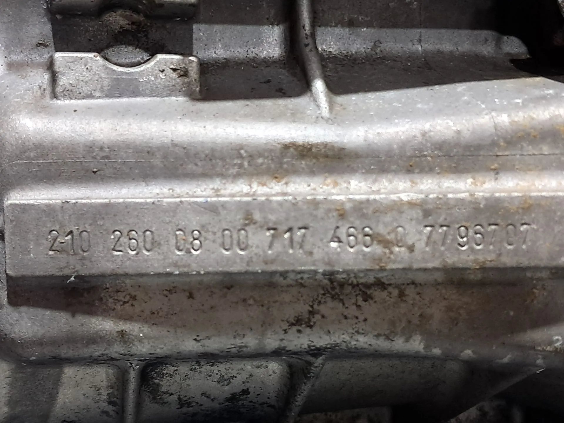 Caixa de velocidades manual MERCEDES-BENZ Classe C (W202) Imagem-7