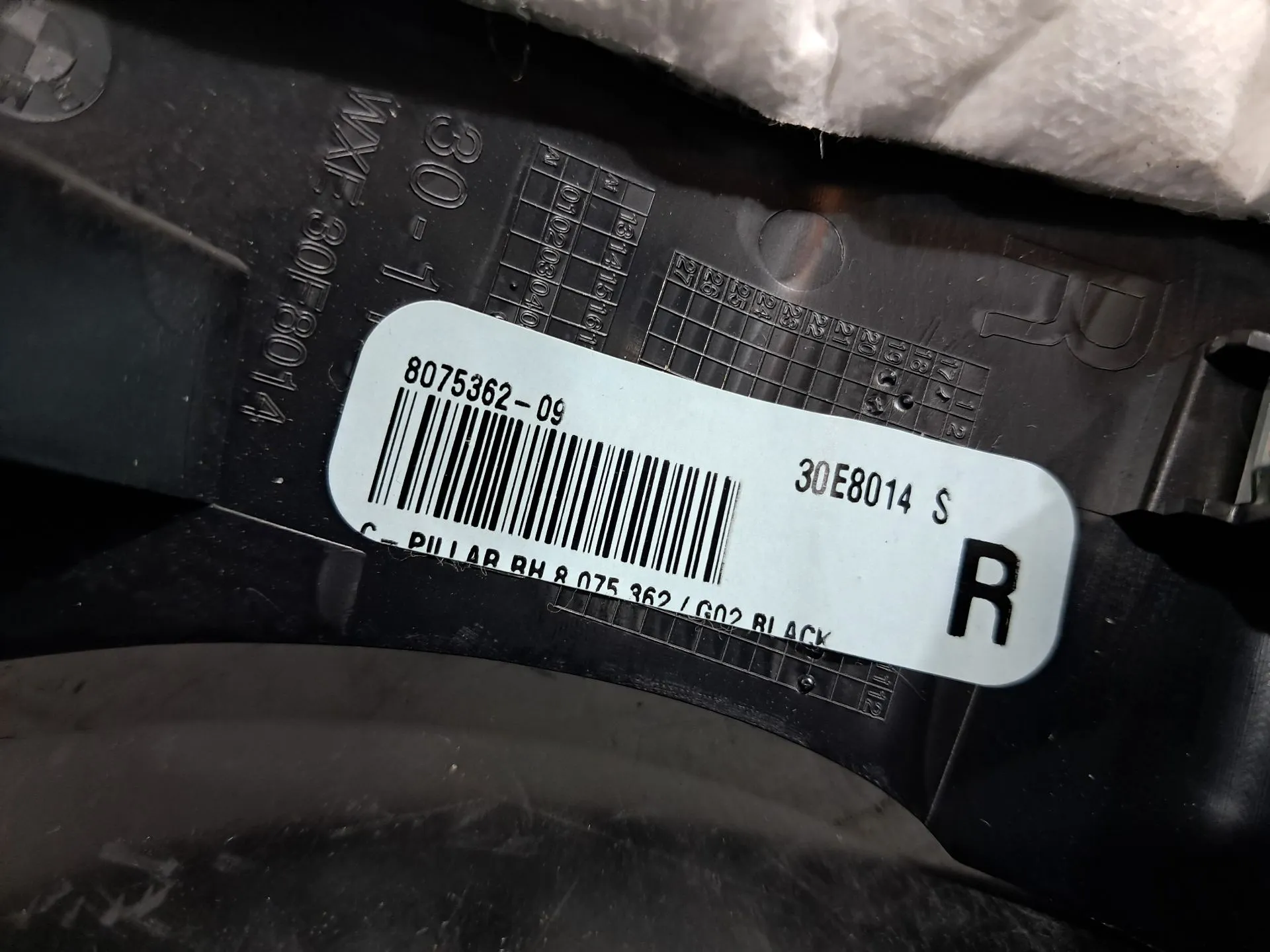 Garnitures montant C Droite BMW X4 (G02, F98) Imagem-2