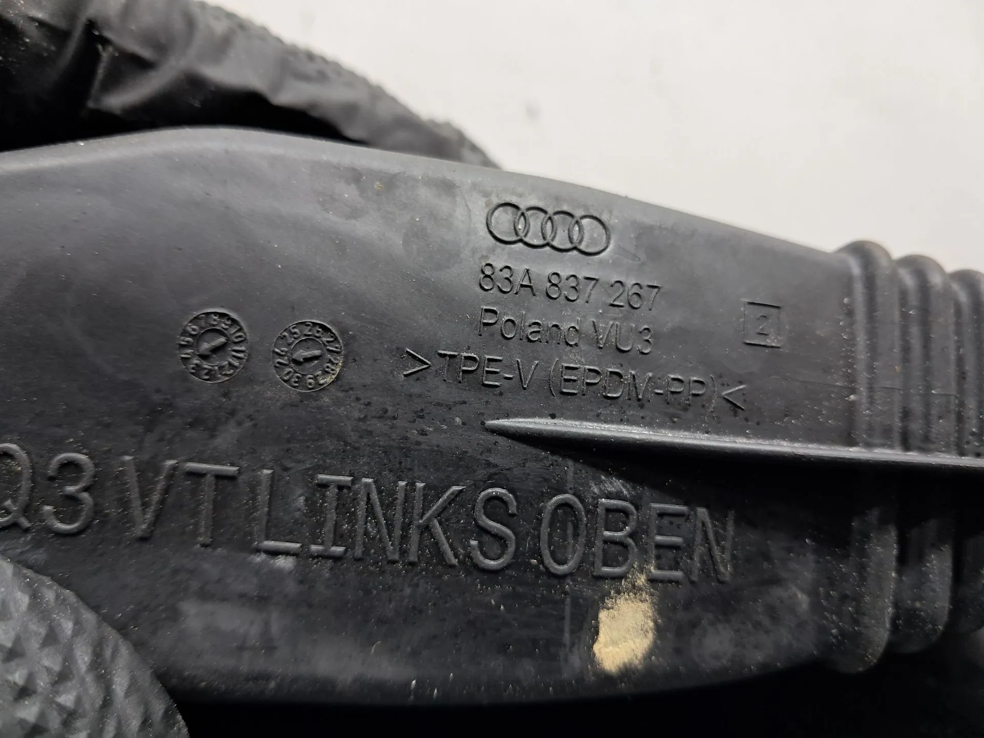 Limitatore porta anteriore destro AUDI Q3 Sportback (F3N) Imagem-3