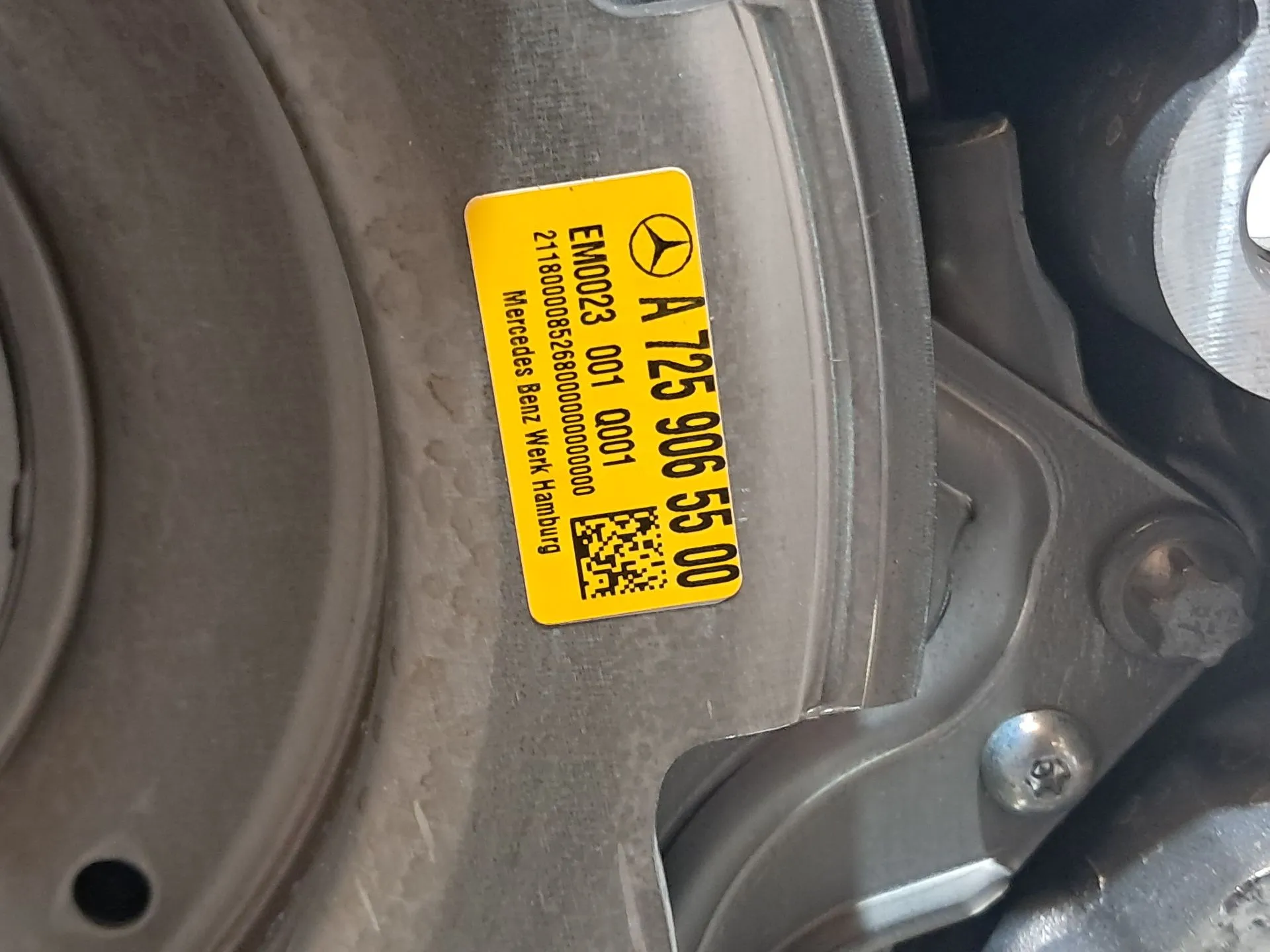 Caixa de velocidades automática MERCEDES-BENZ Classe C (W206) Imagem-19