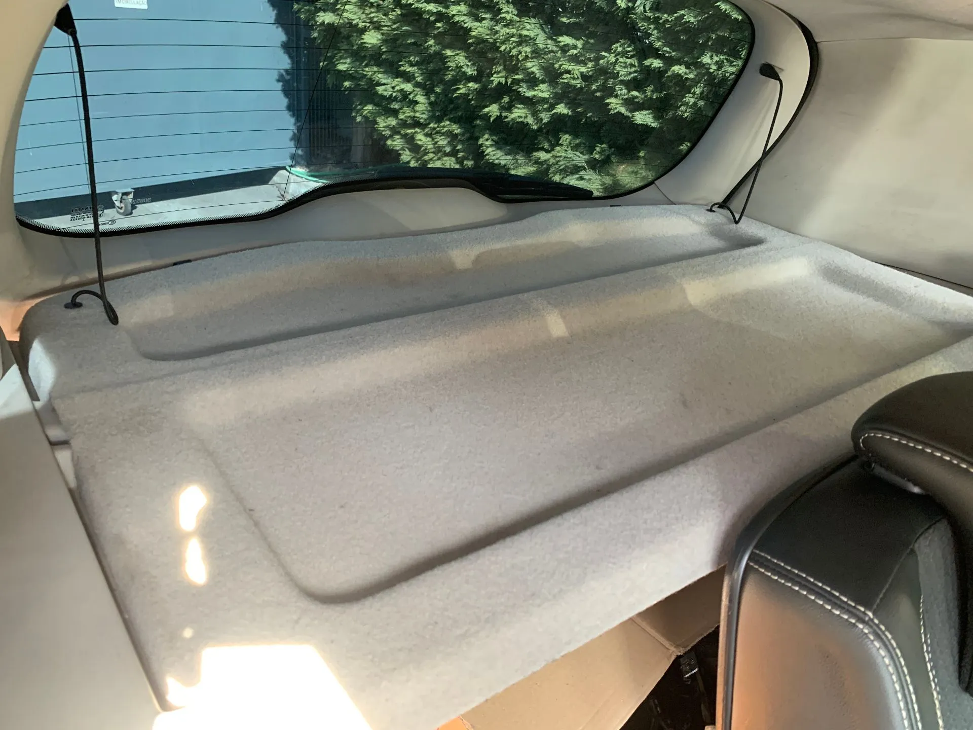 Chapeleira / tampo da mala RENAULT Scénic III (JZ0/1_)