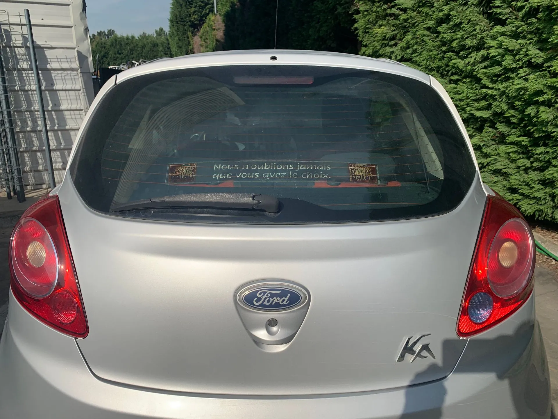 Porta / tampa da mala FORD Ka (RU8)