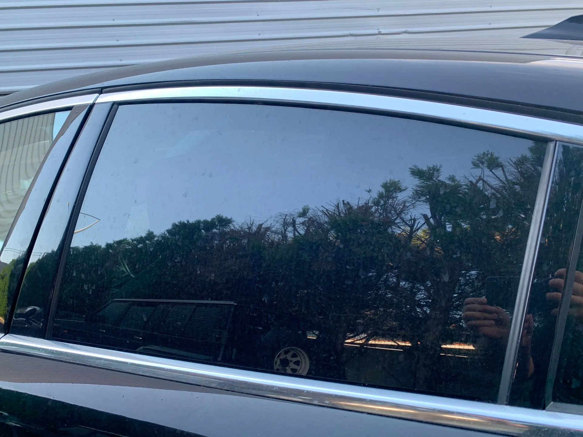 Left rear door glass JAGUAR XF (X250) Imagem-1