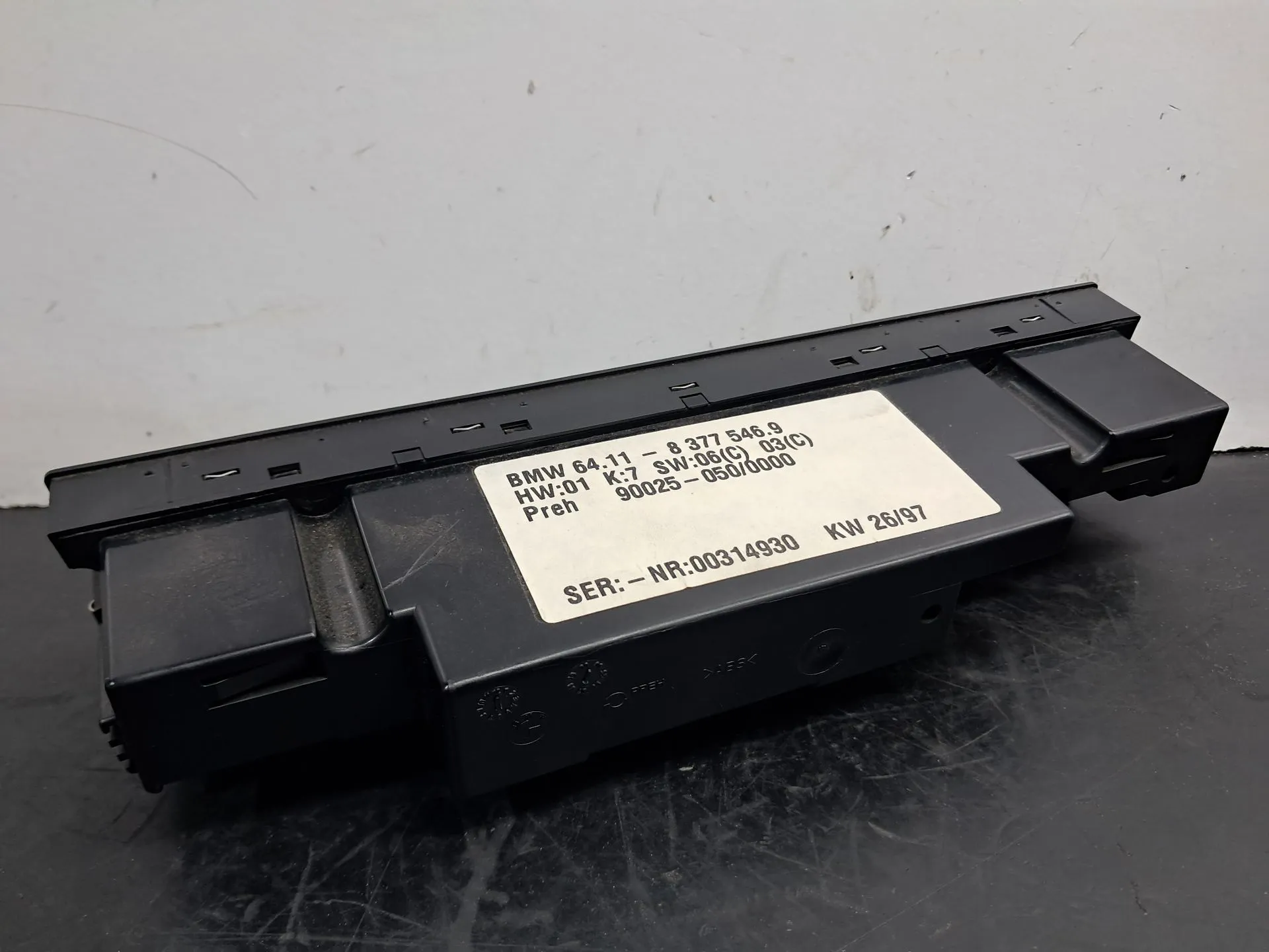 Commande chauffage BMW 5 Touring (E39) Imagem-4