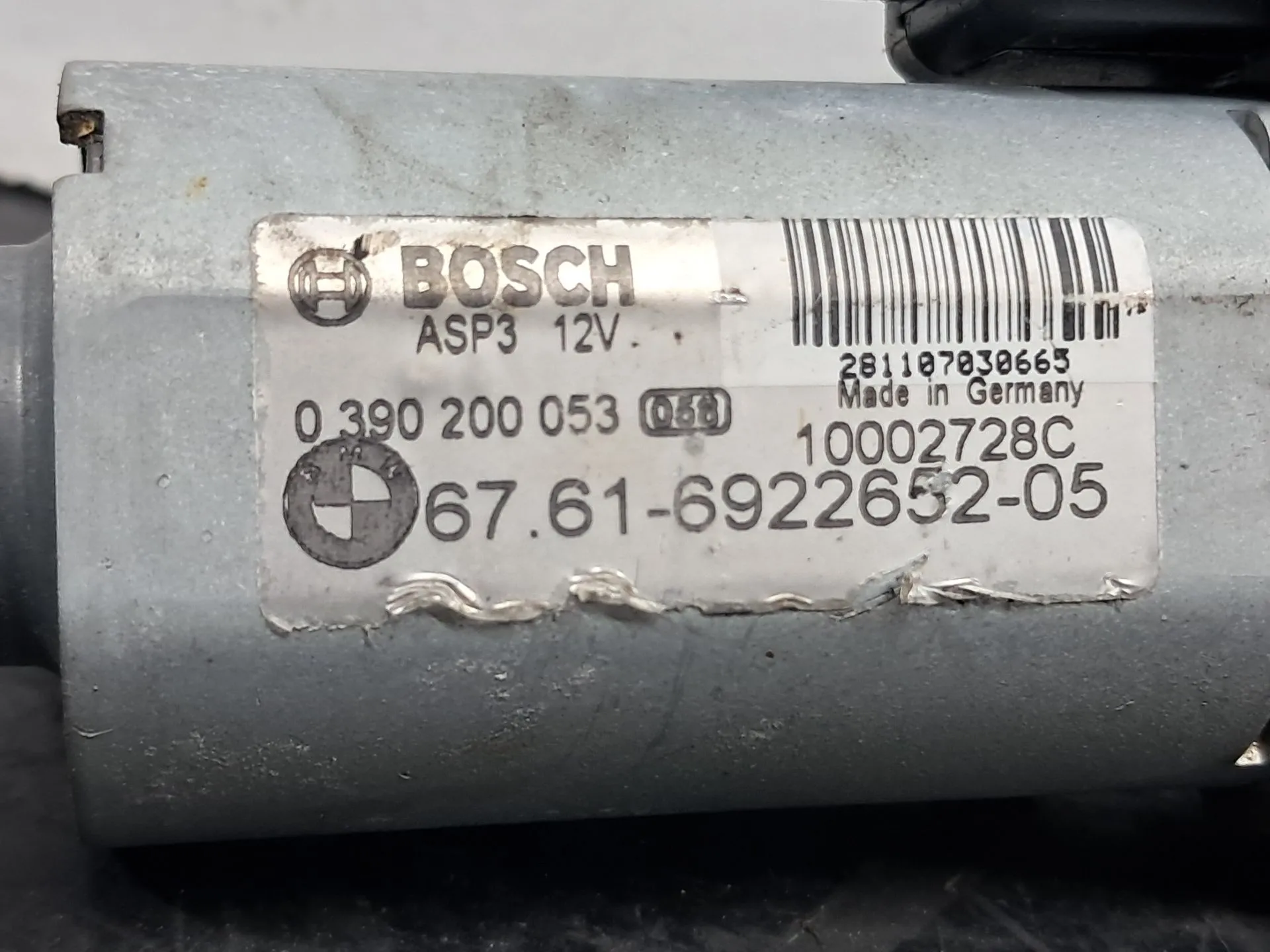 Moteur toit ouvrant BMW X5 (E70) Imagem-1