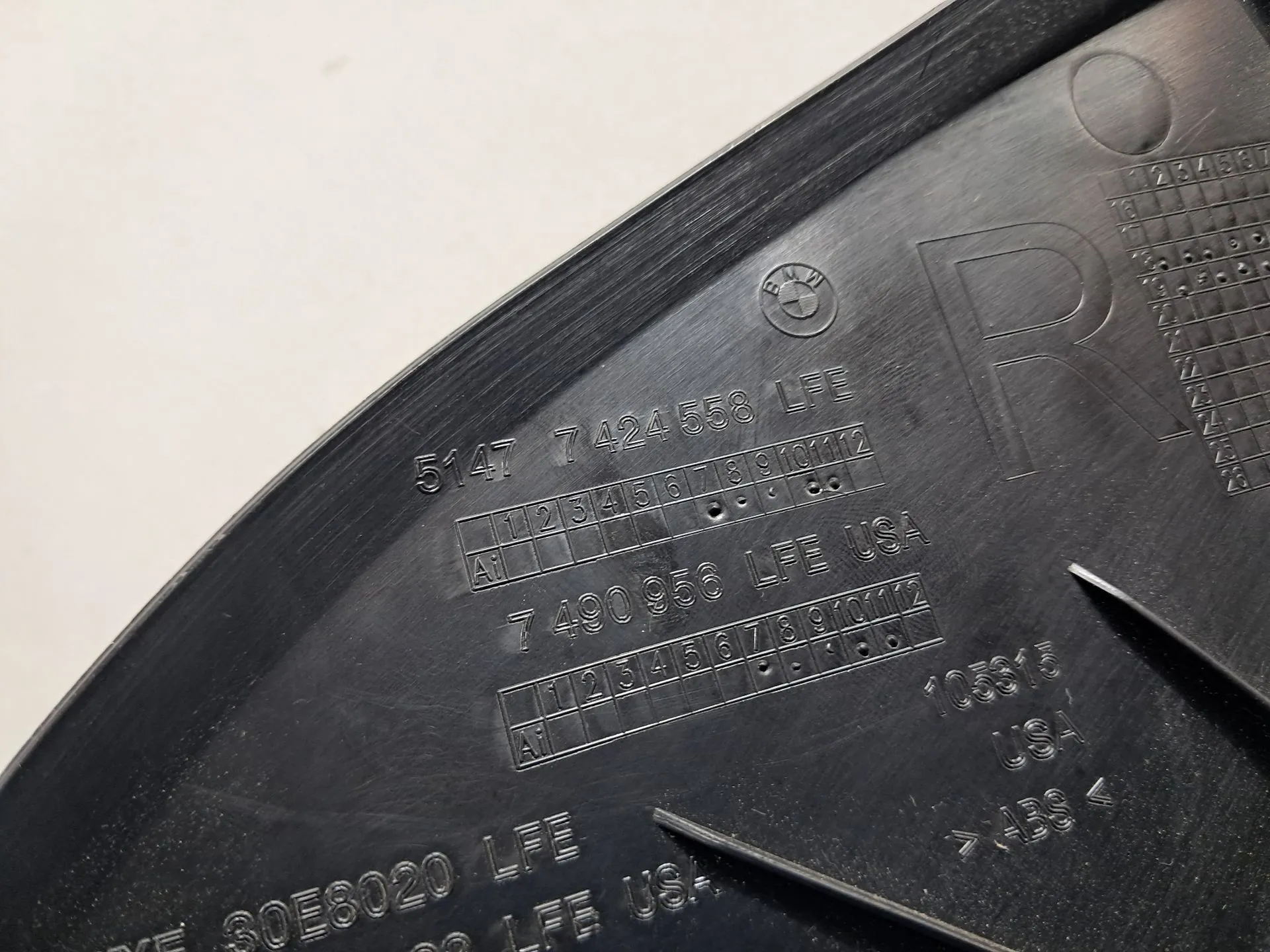 Garnitures montant A Droite BMW X4 (G02, F98) Imagem-8