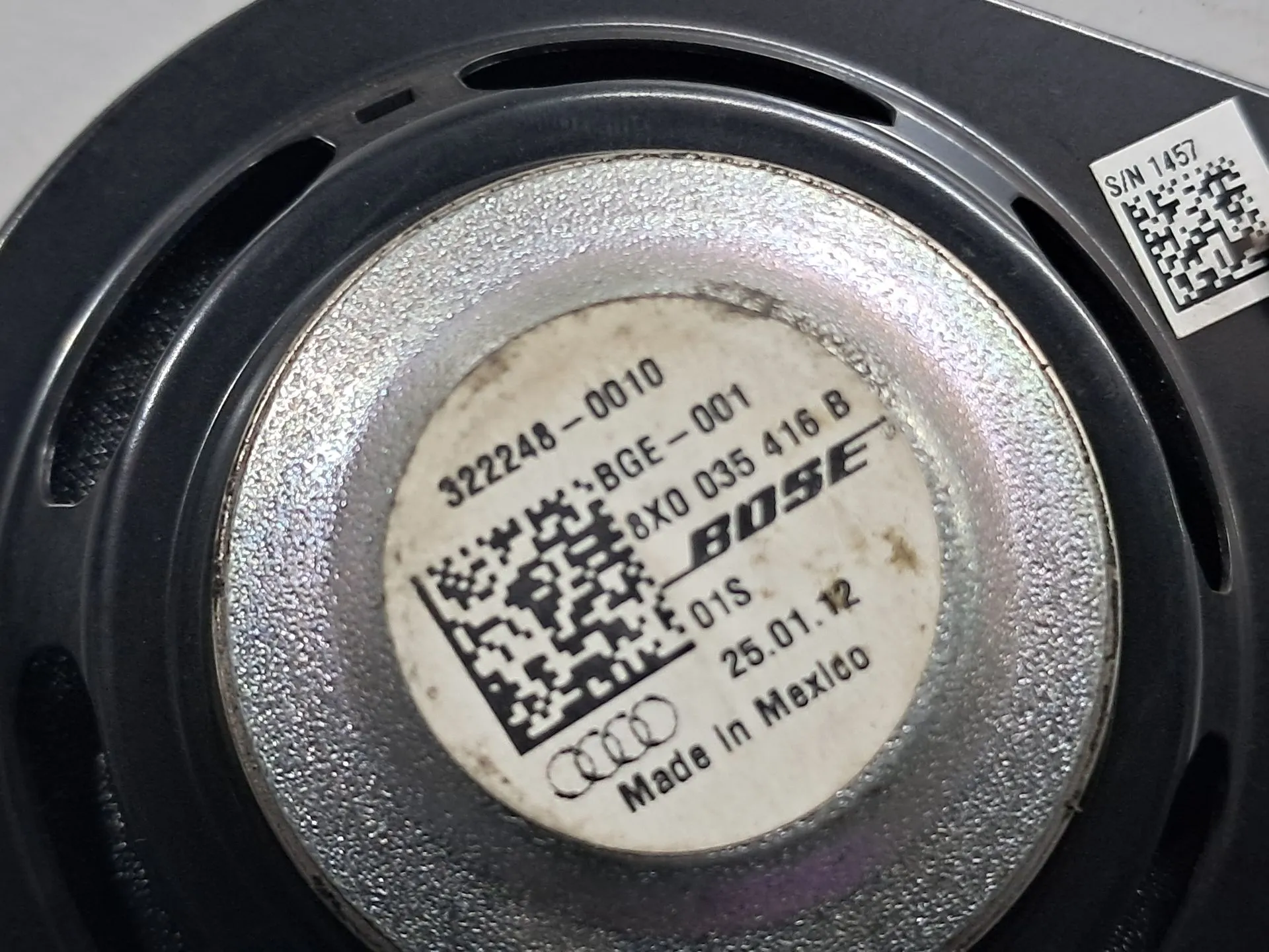 Columna de sonido AUDI A1 Sportback (8XA, 8XF) Imagem-2