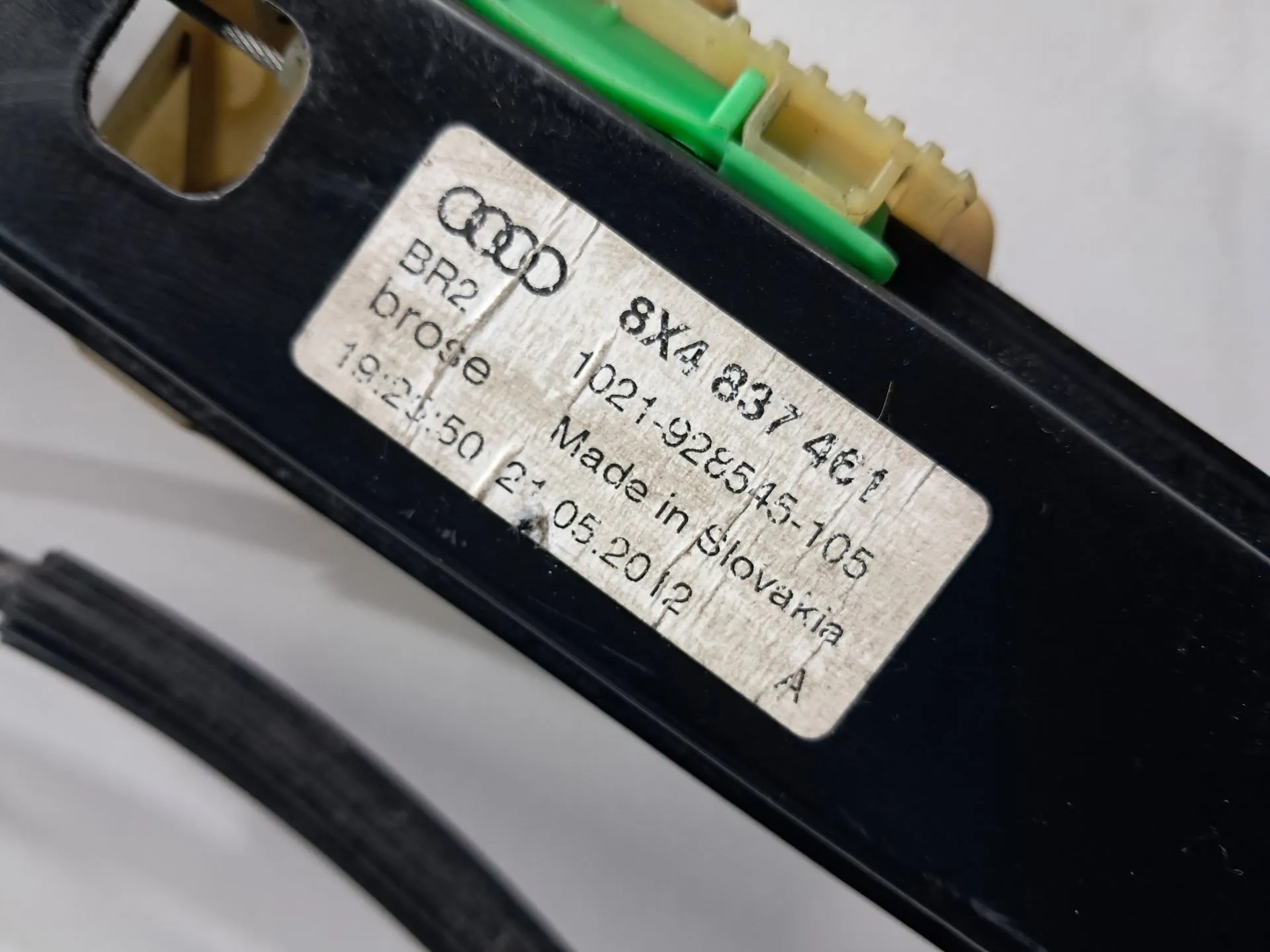 Alzavetro anteriore sinistro AUDI A1 Sportback (8XA, 8XF) Imagem-3