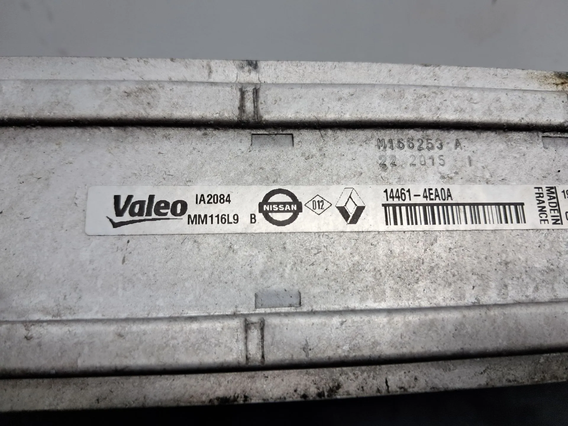 Radiador do intercooler RENAULT Kadjar (HA_, HL_) Imagem-3