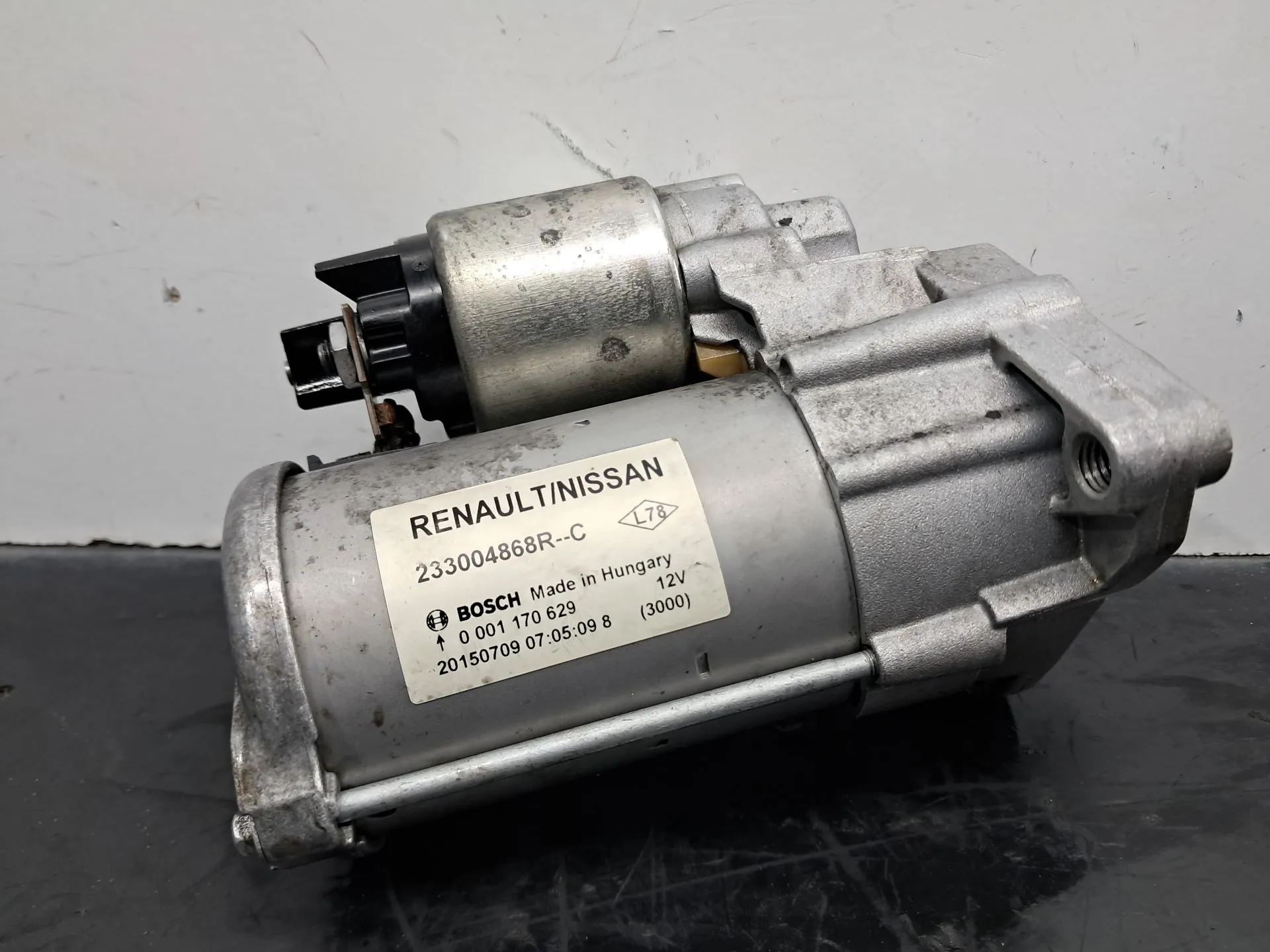 Motor de arranque RENAULT Kadjar (HA_, HL_)