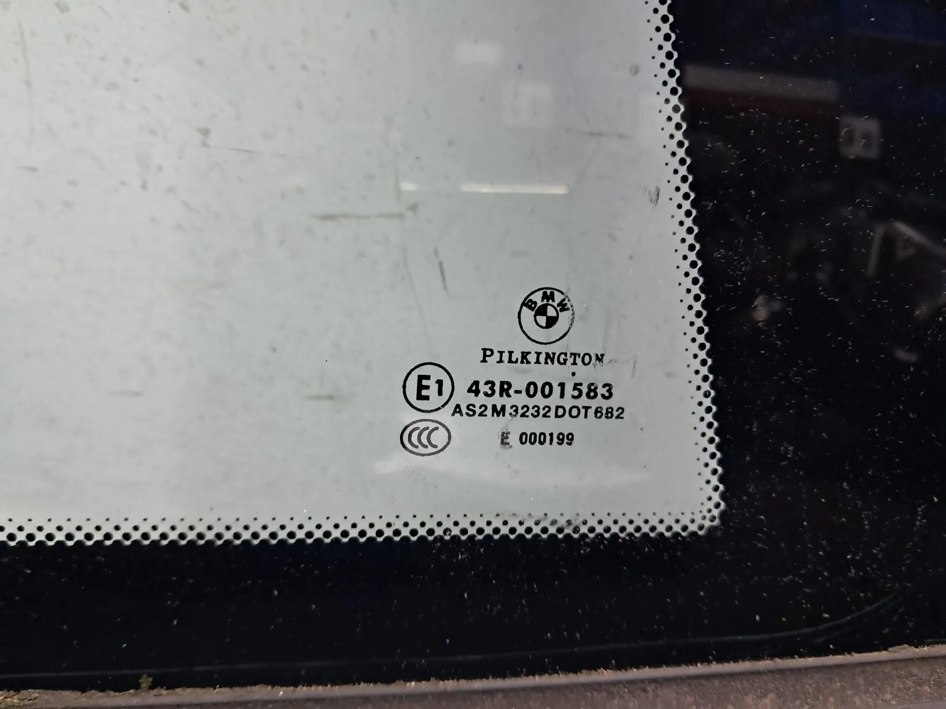 Vitre de custode arrière Droite BMW 1 (E81) Imagem-4